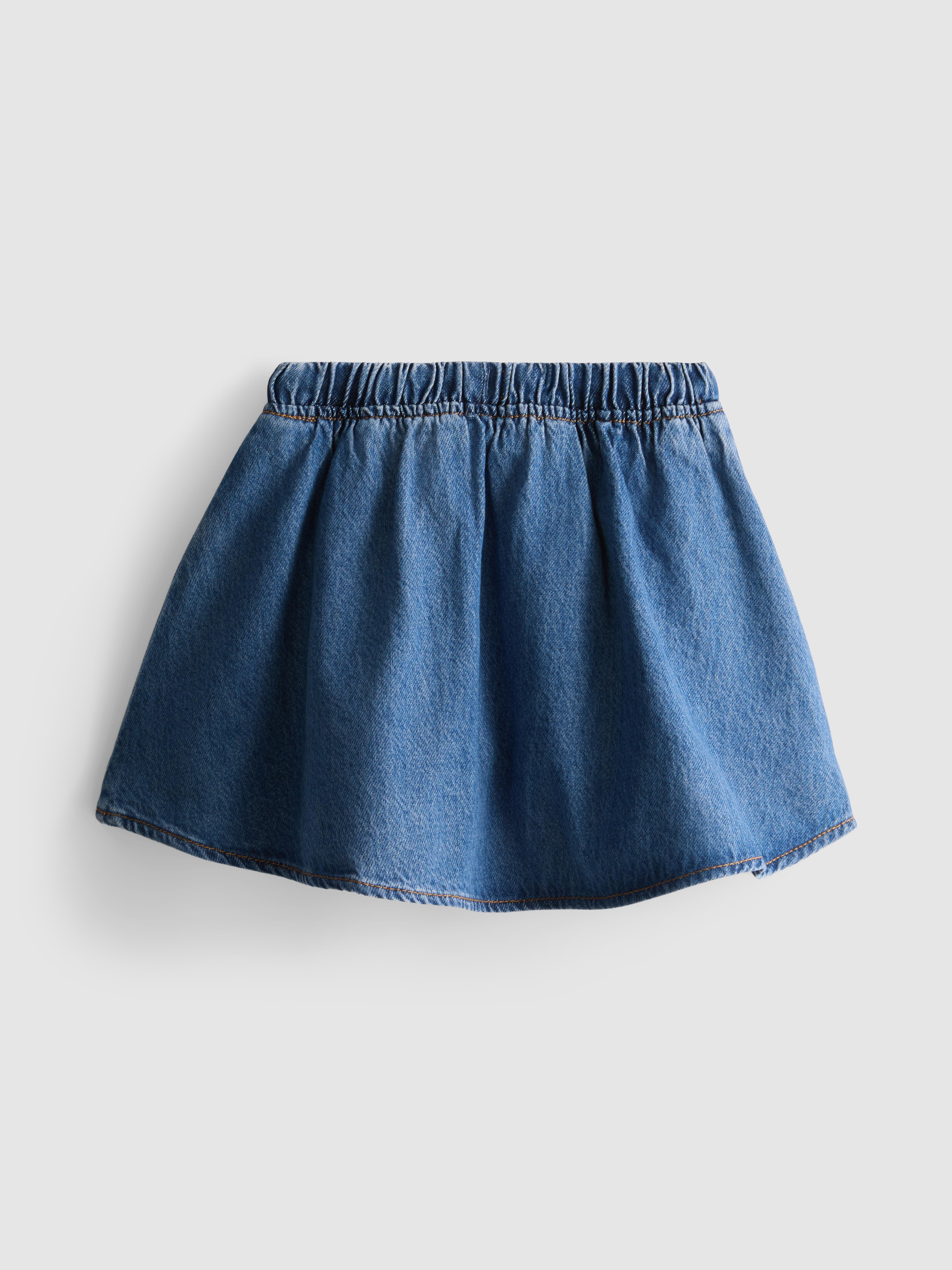 1,5-9 anni | Gonna svasata in denim