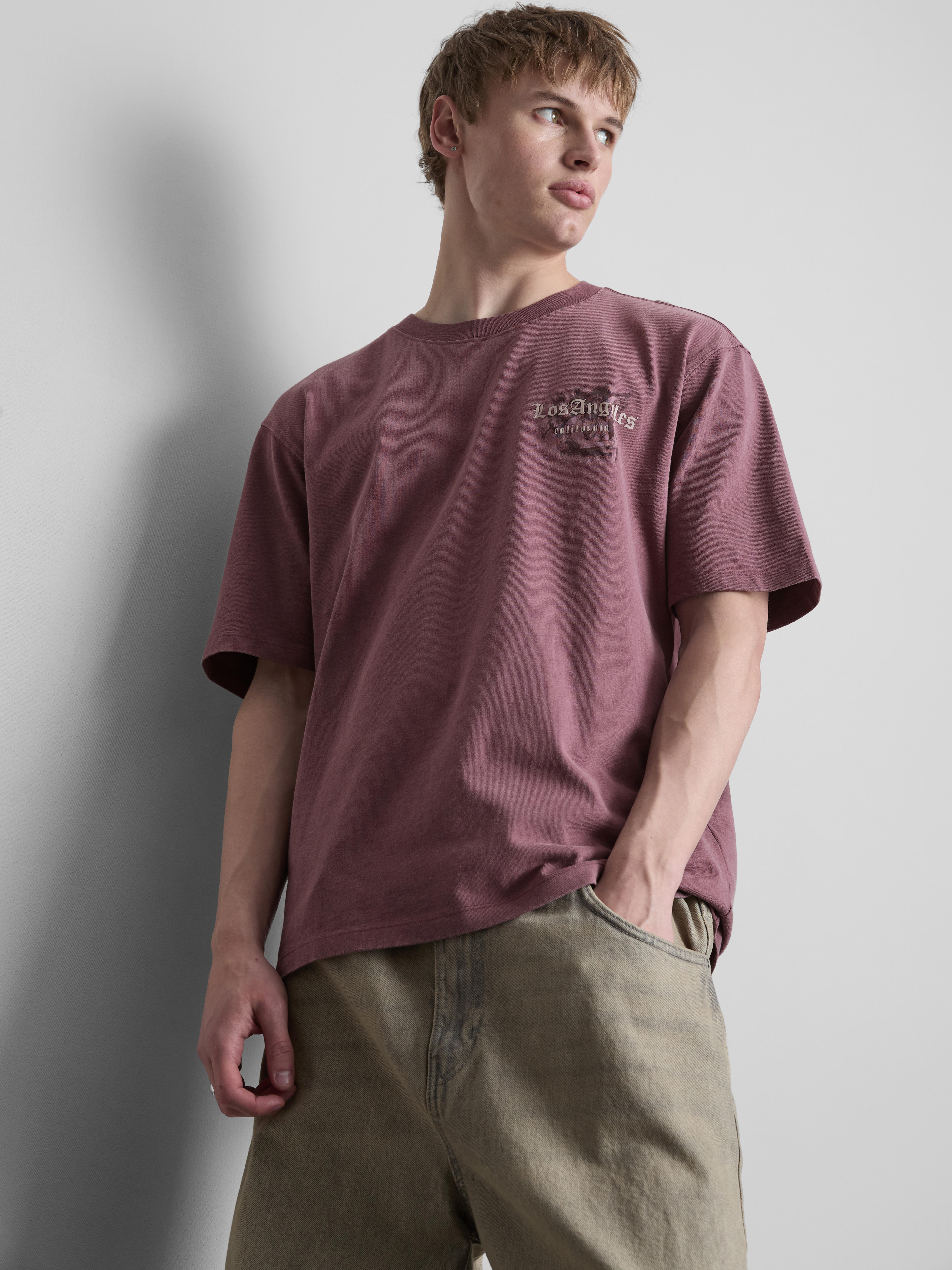 Camiseta con estampado gráfico «Los Angeles»
