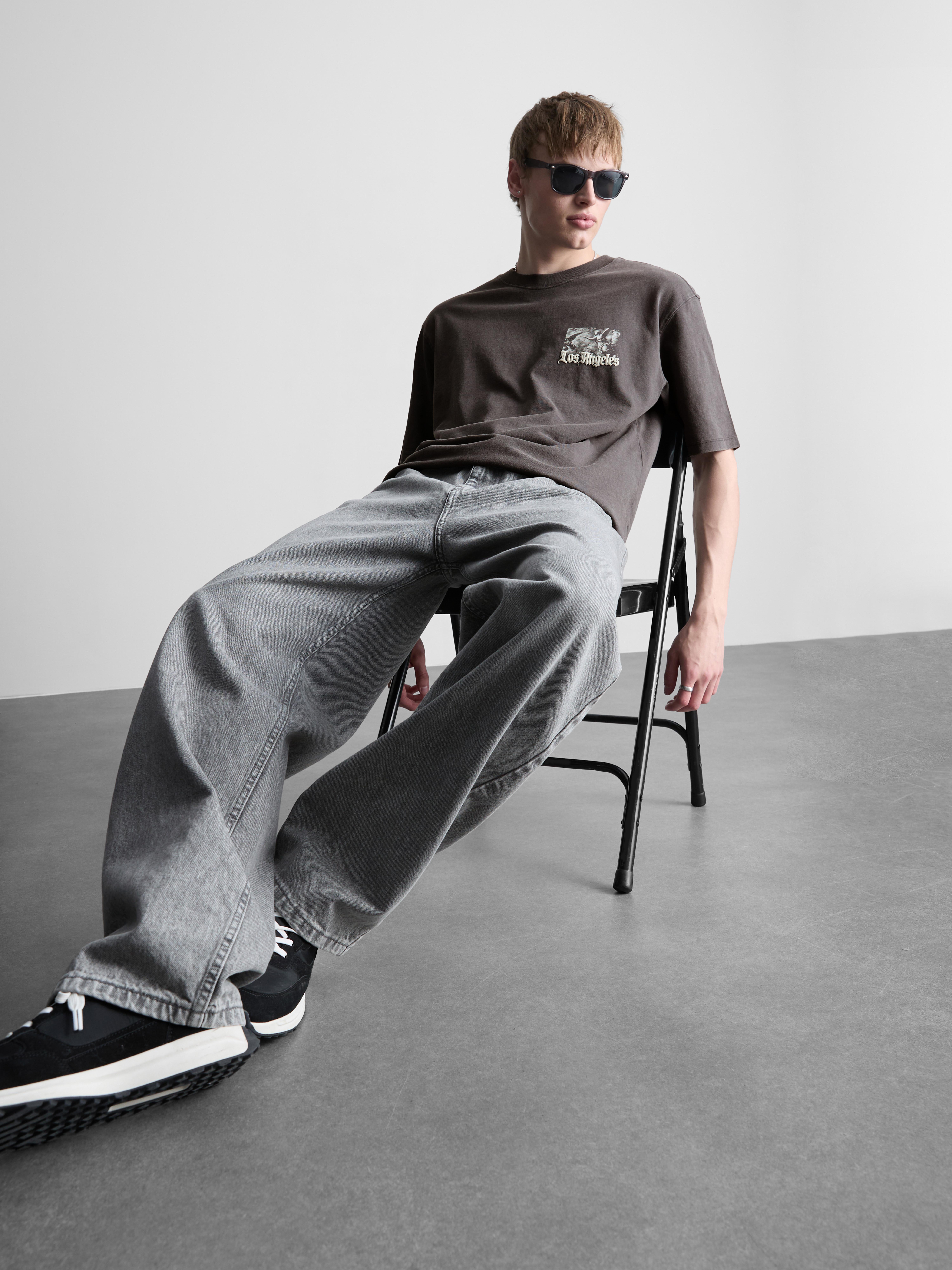 Camiseta con estampado gráfico «Los Angeles»