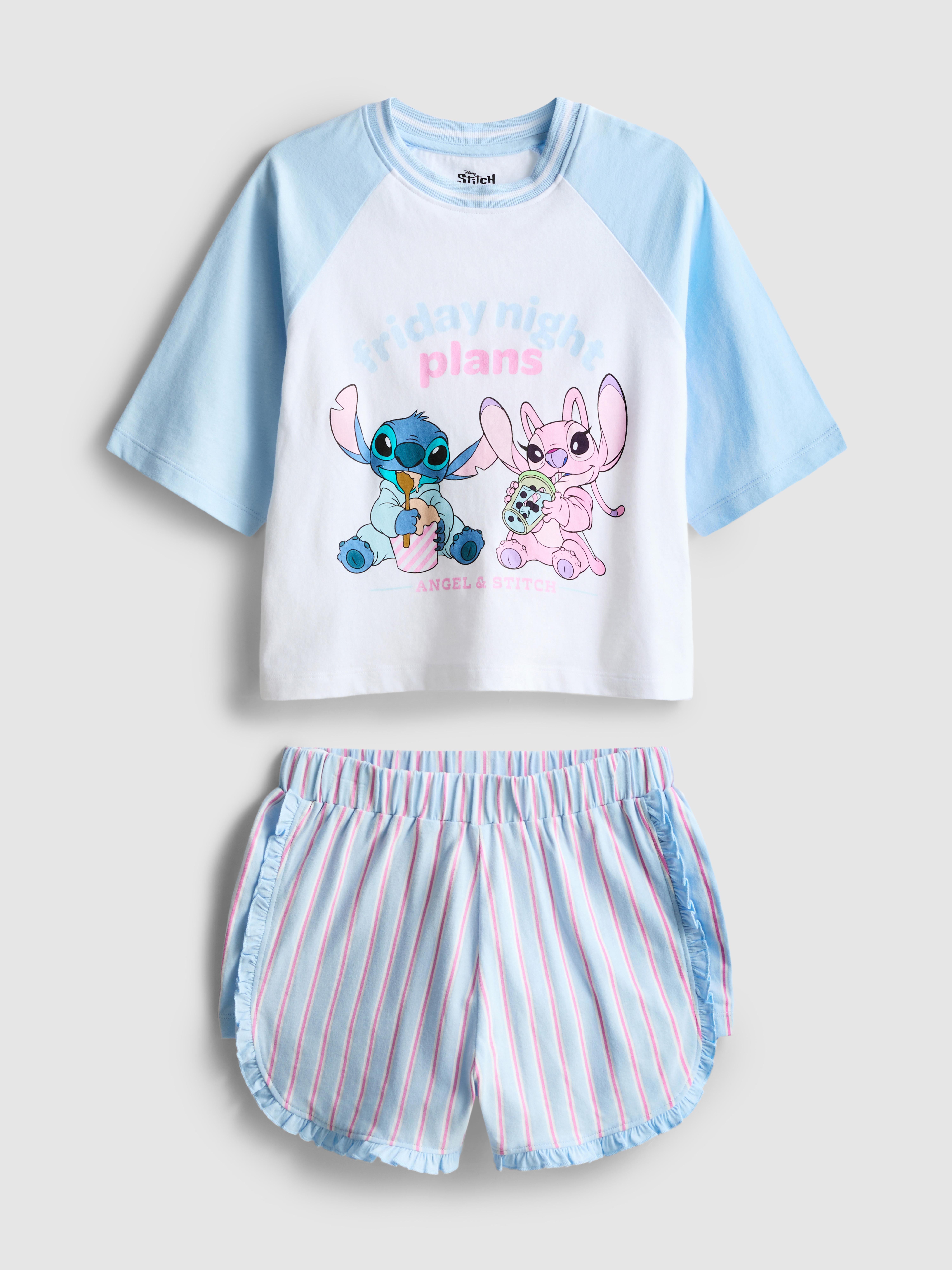 5–15 lat | Krótka piżama ze Stichem Disneya