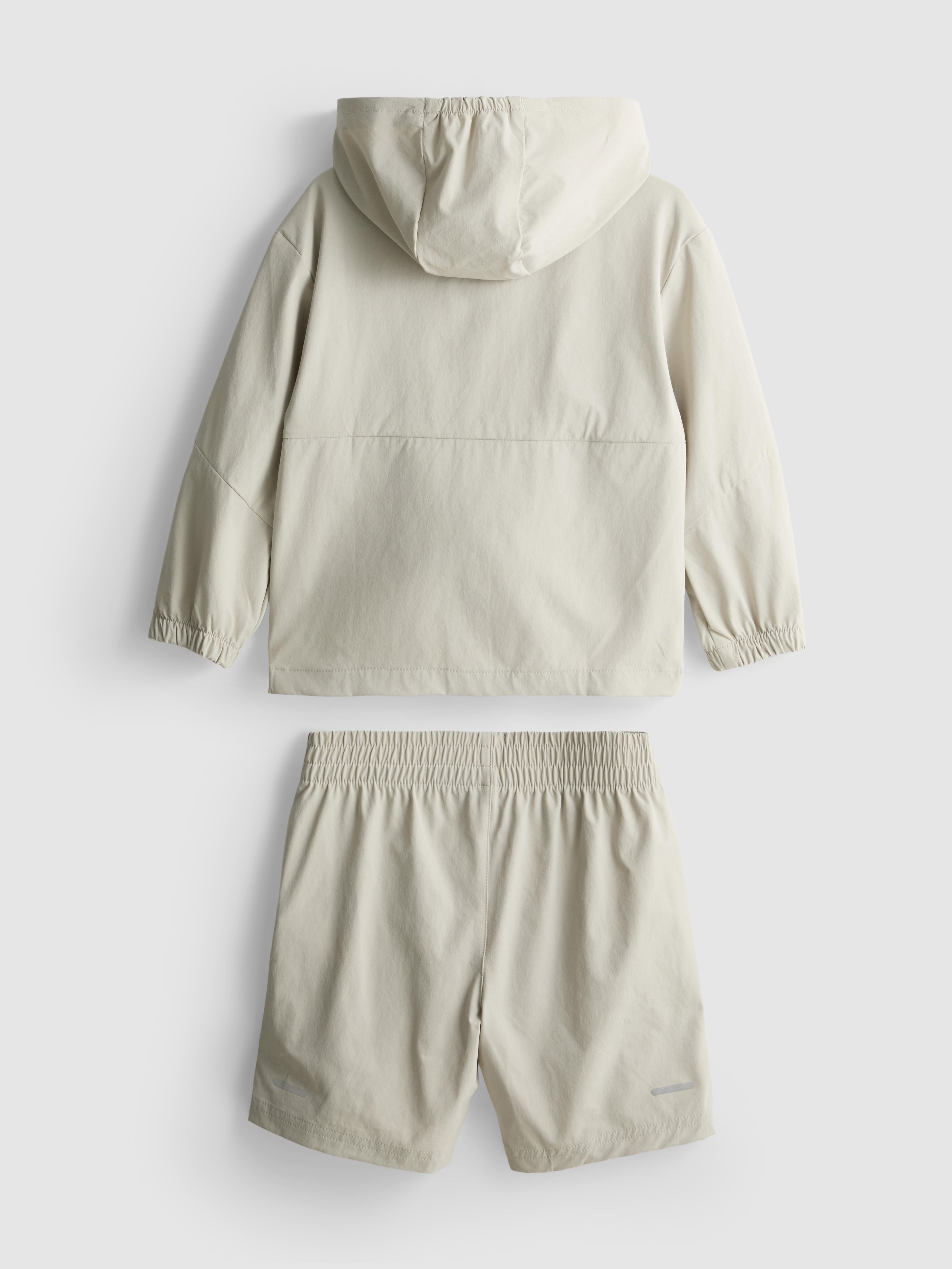 9yrs | Active Track Jacket and Shorts Set