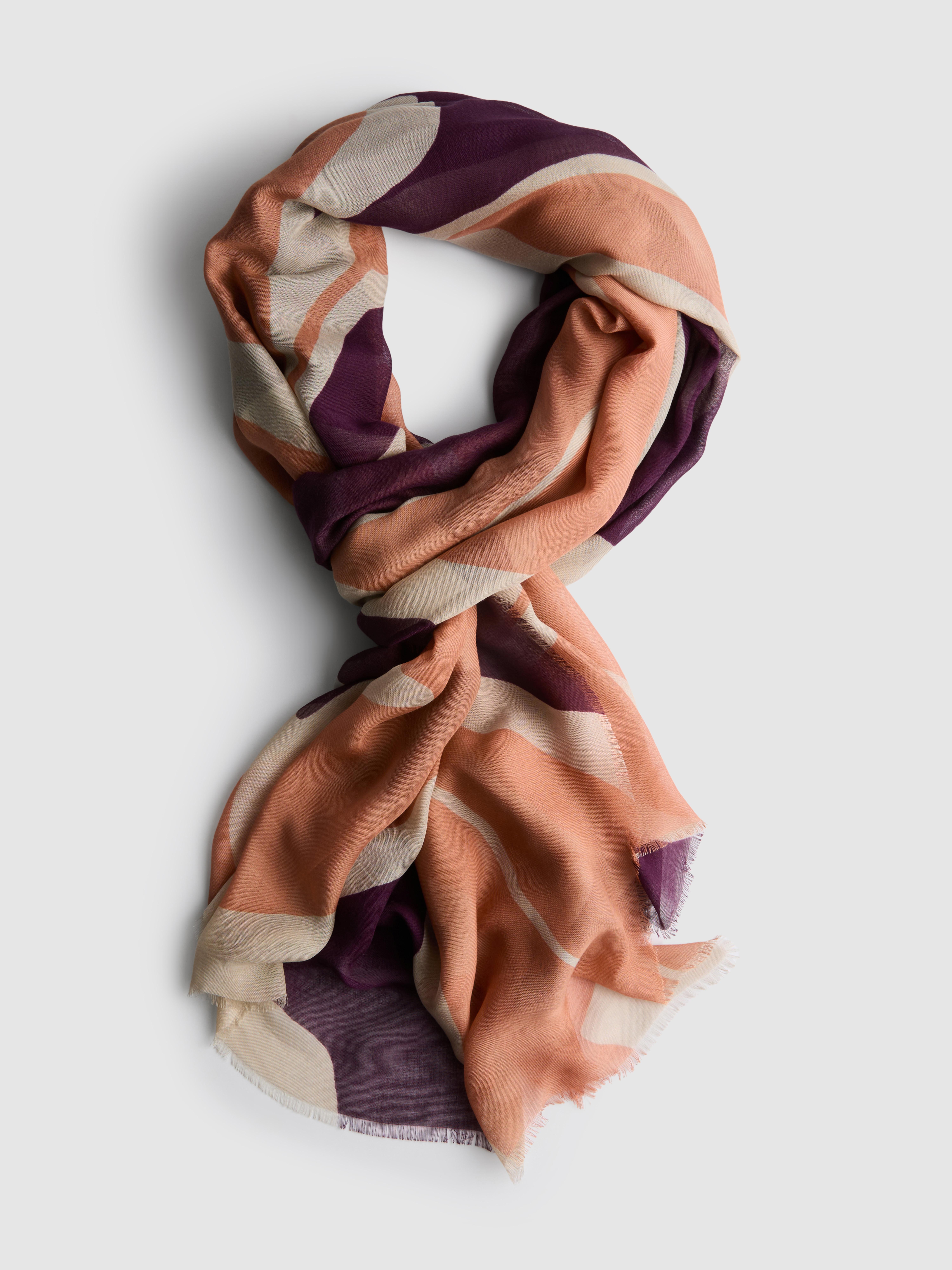 Lenço bainha desgastada The Edit