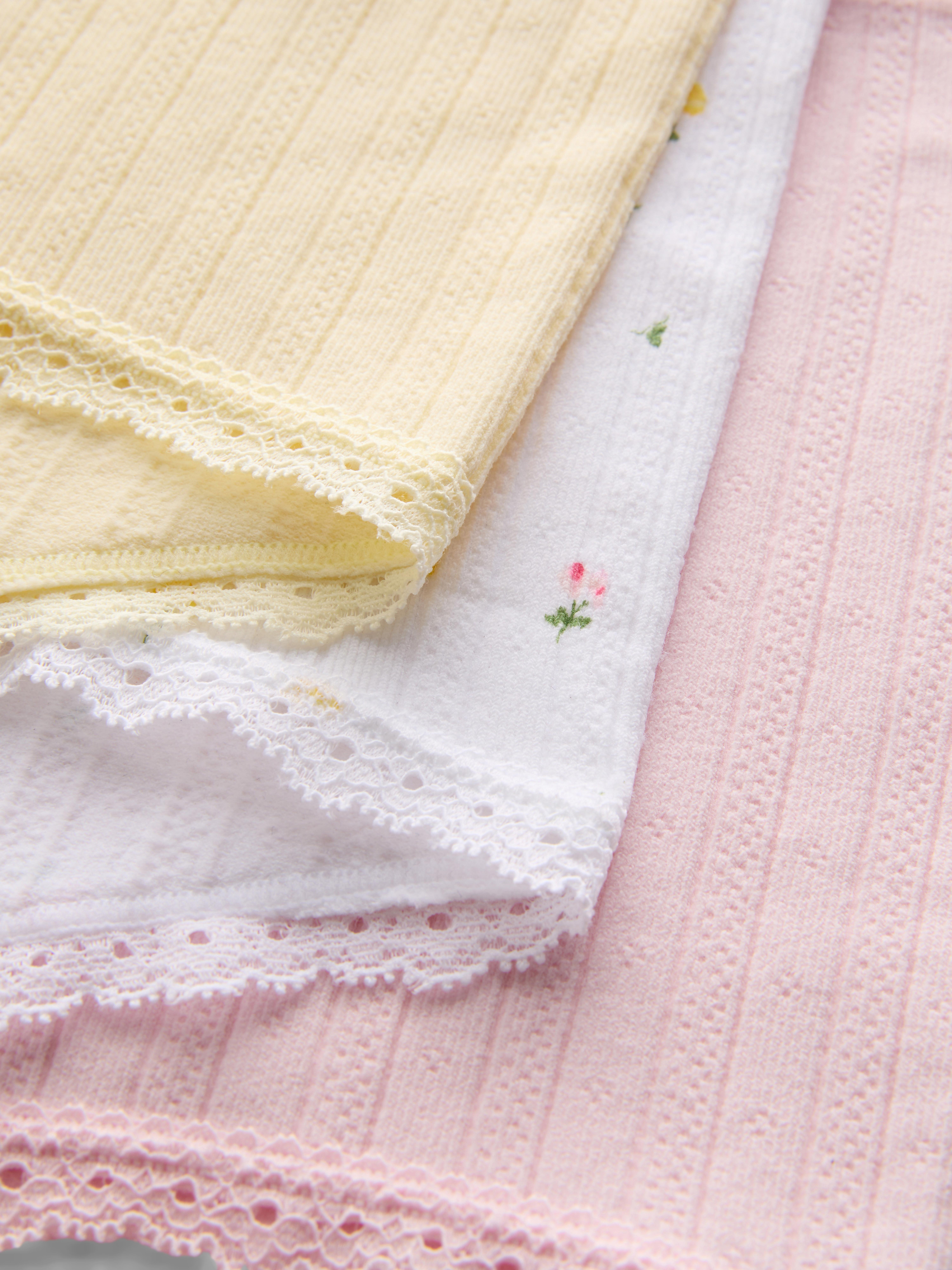 Confezione da 3 culotte traforate