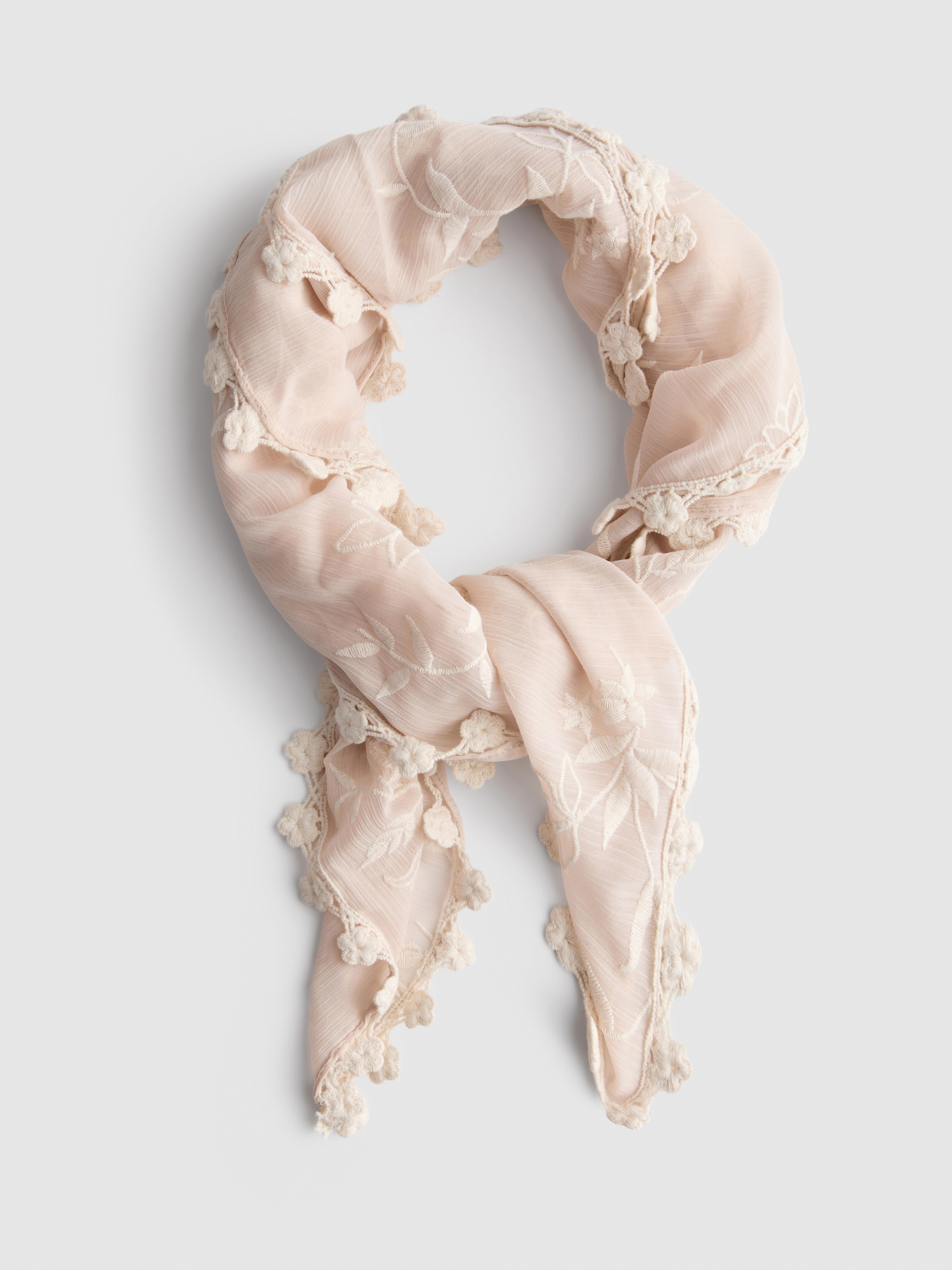 Lenço bordado The Edit