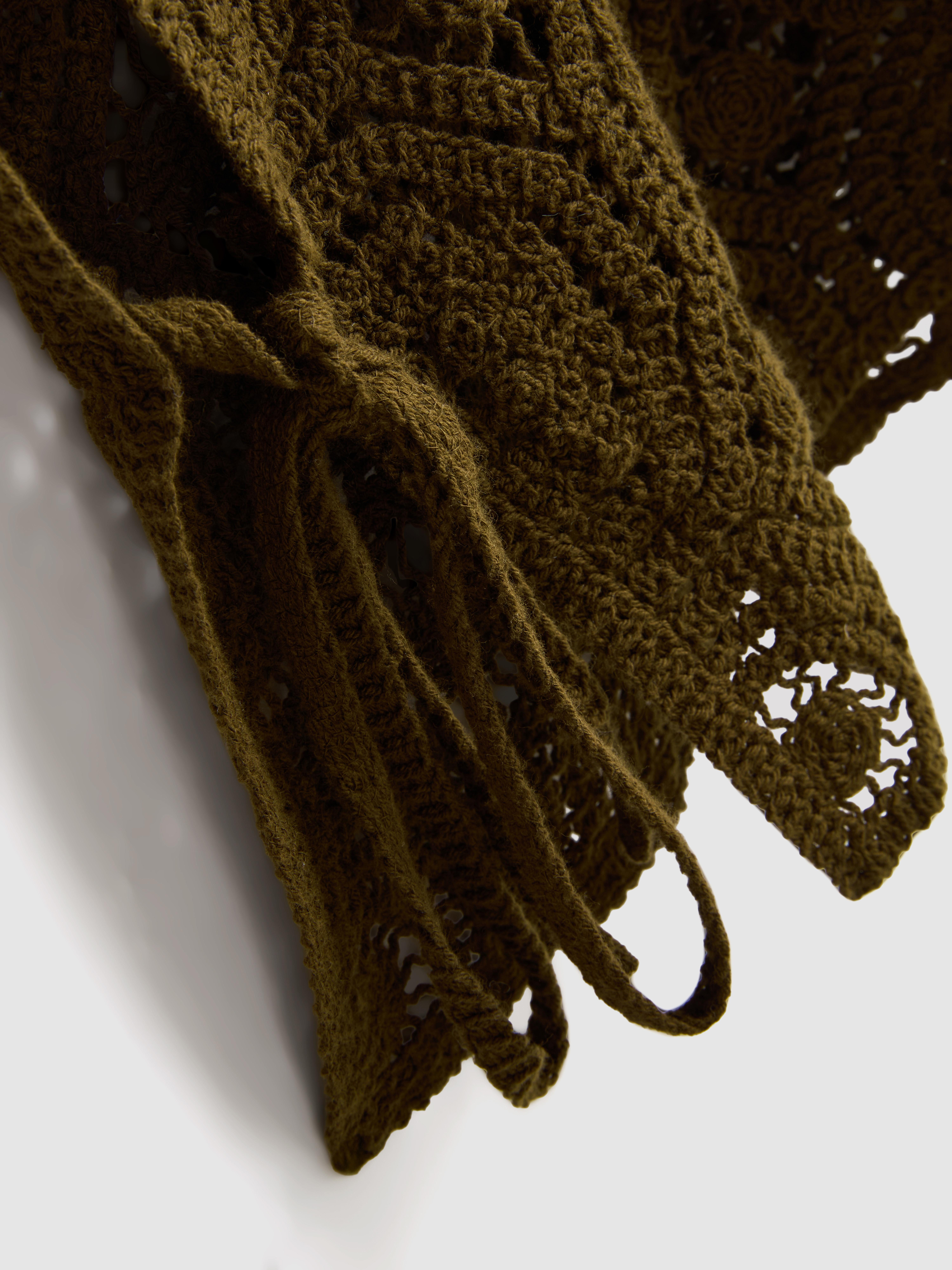 Crochet Tie Side Vest