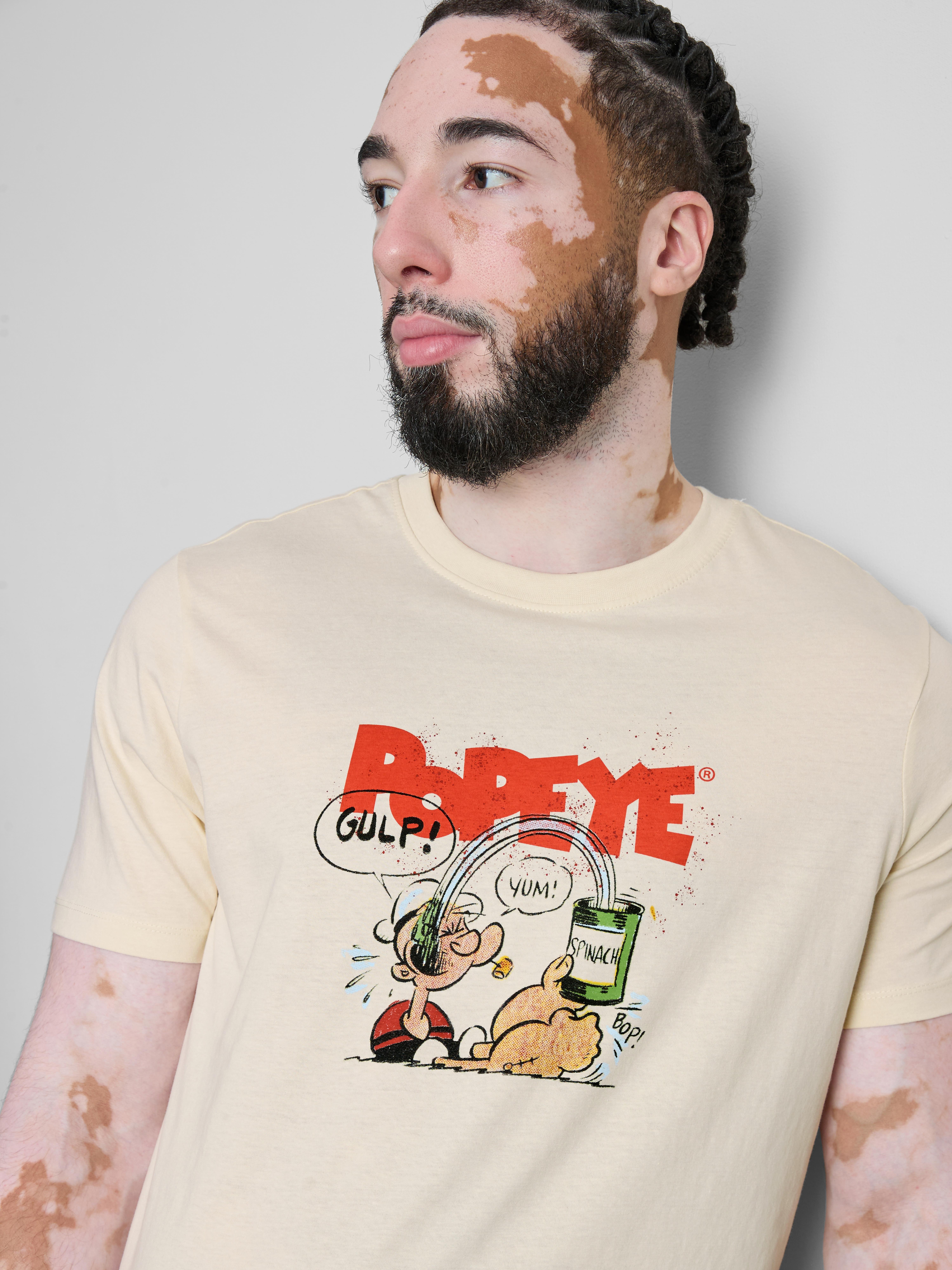 Popeye Pure Cotton Graphic T-Shirt