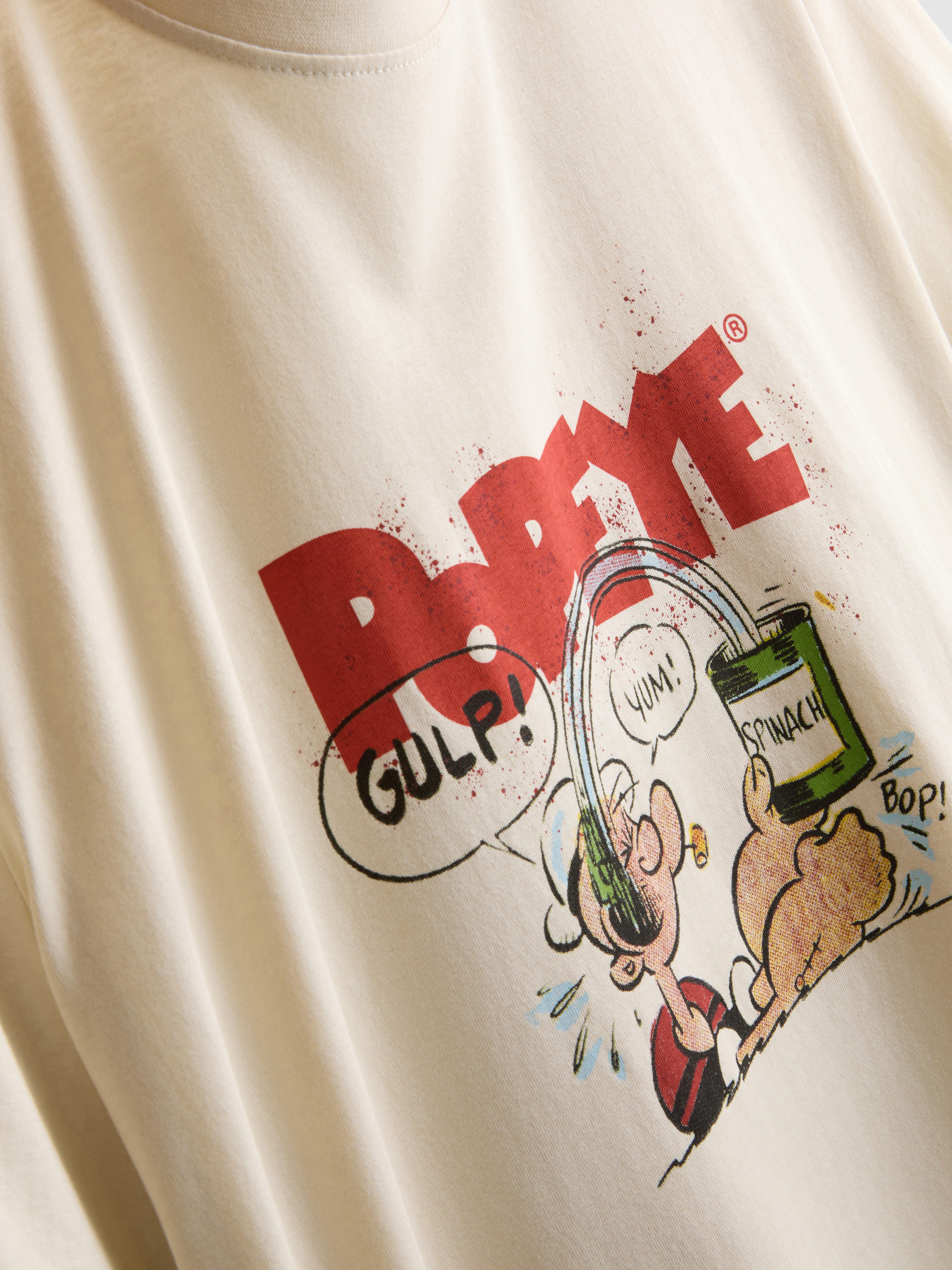 Popeye Pure Cotton Graphic T-Shirt