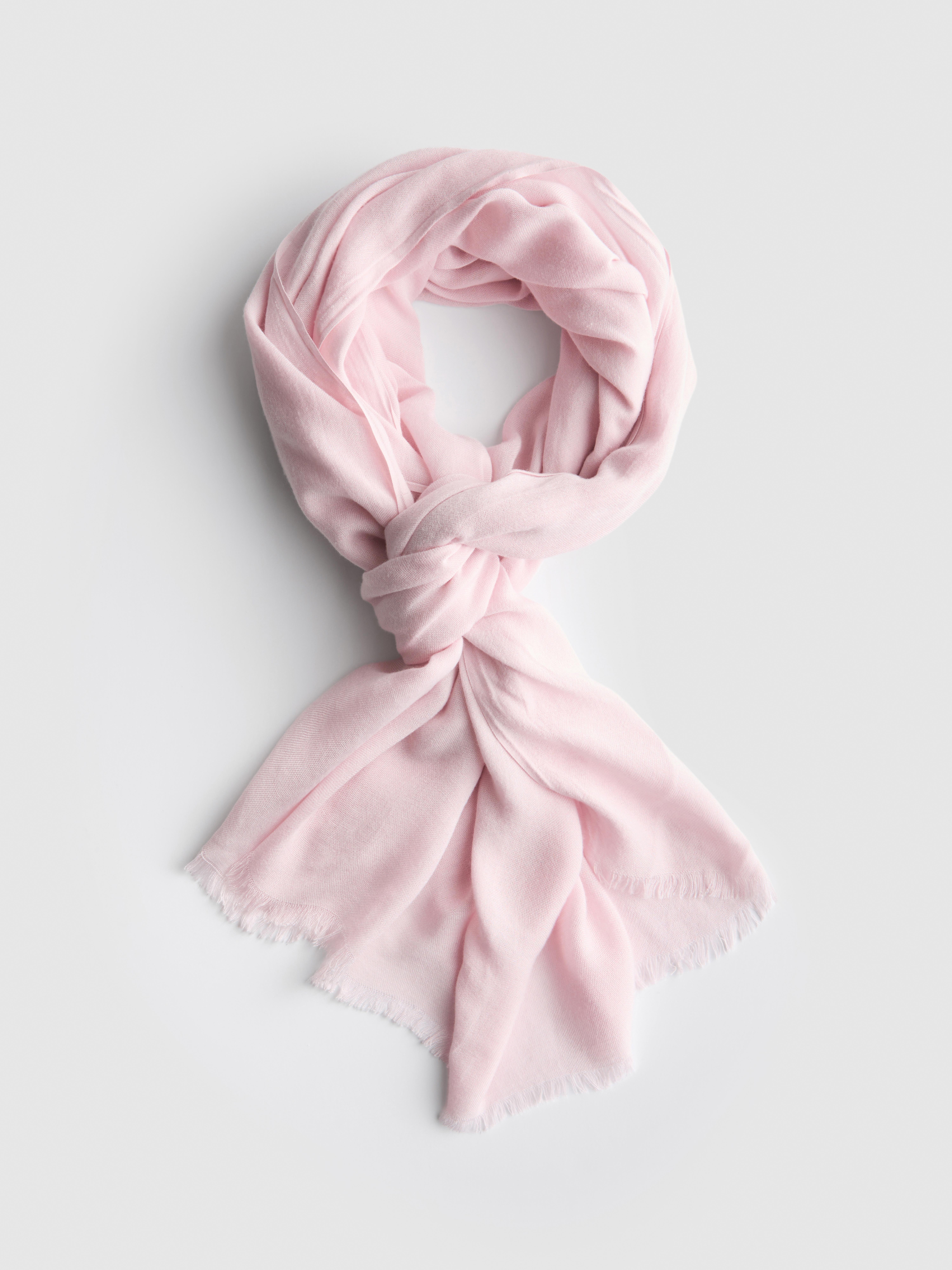 Lenço bainha desgastada