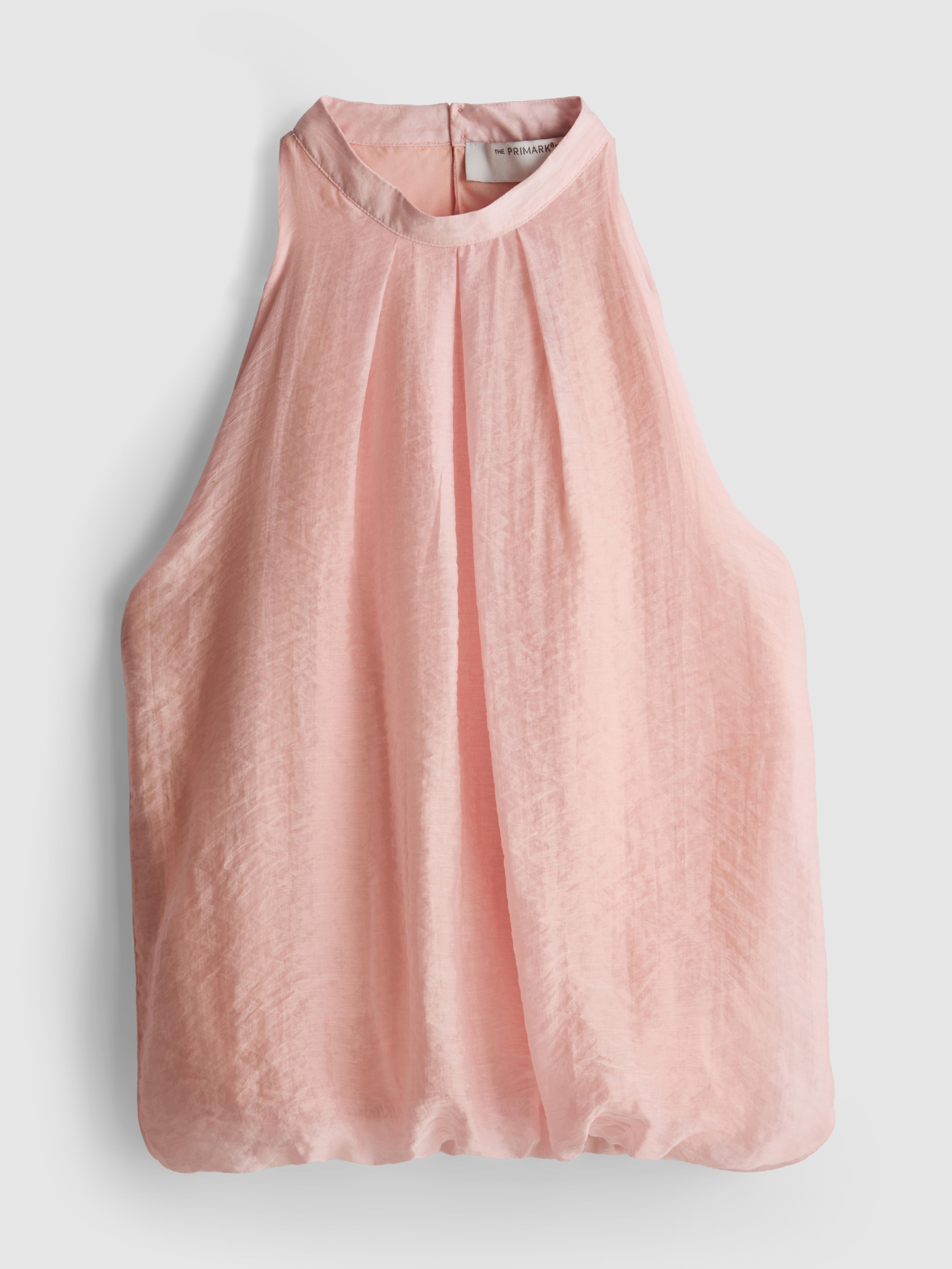 Drapierte, fließende „The Edit“ Bluse mit Neckholder