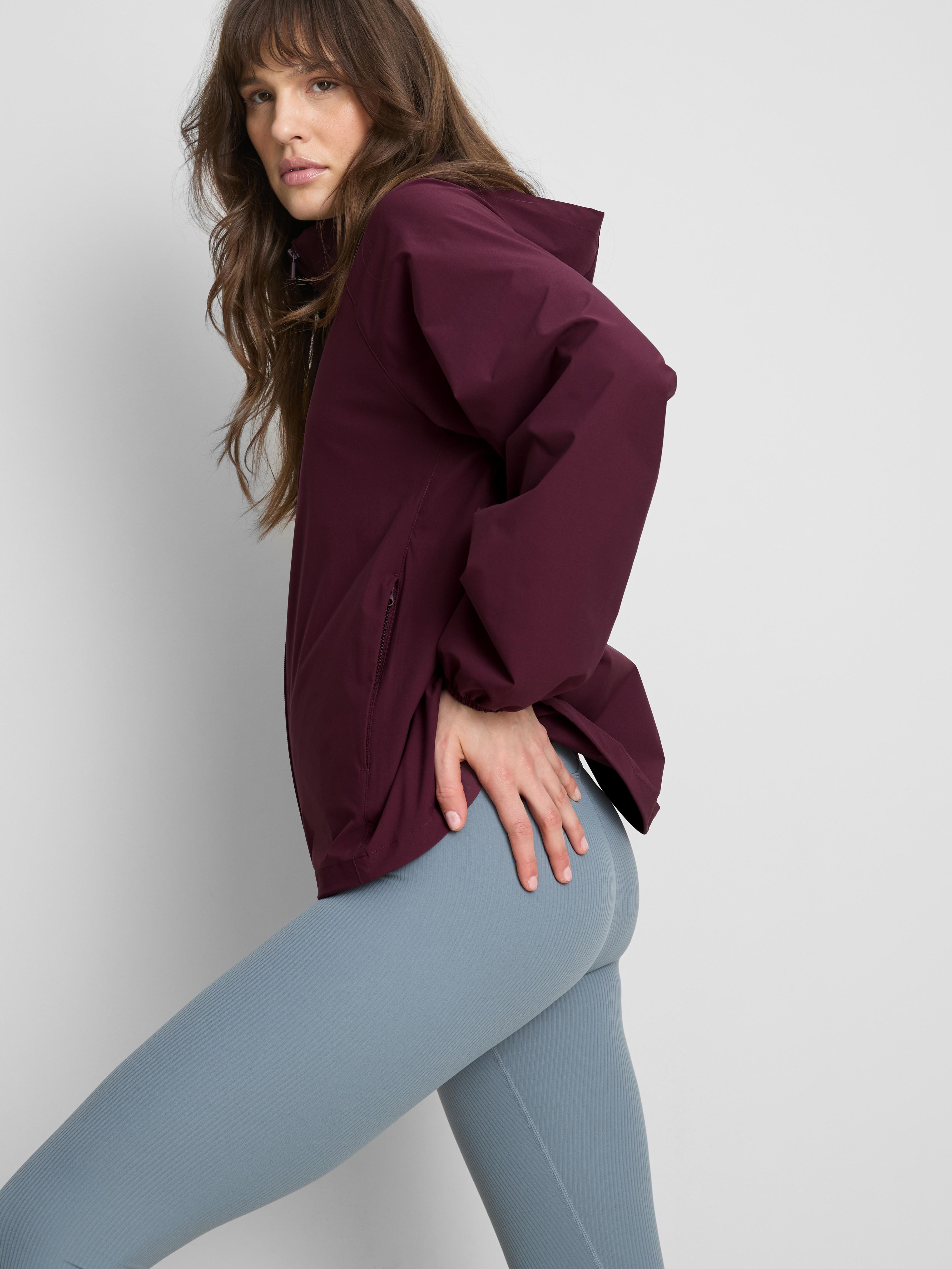 Lehká bunda do deště se zipem