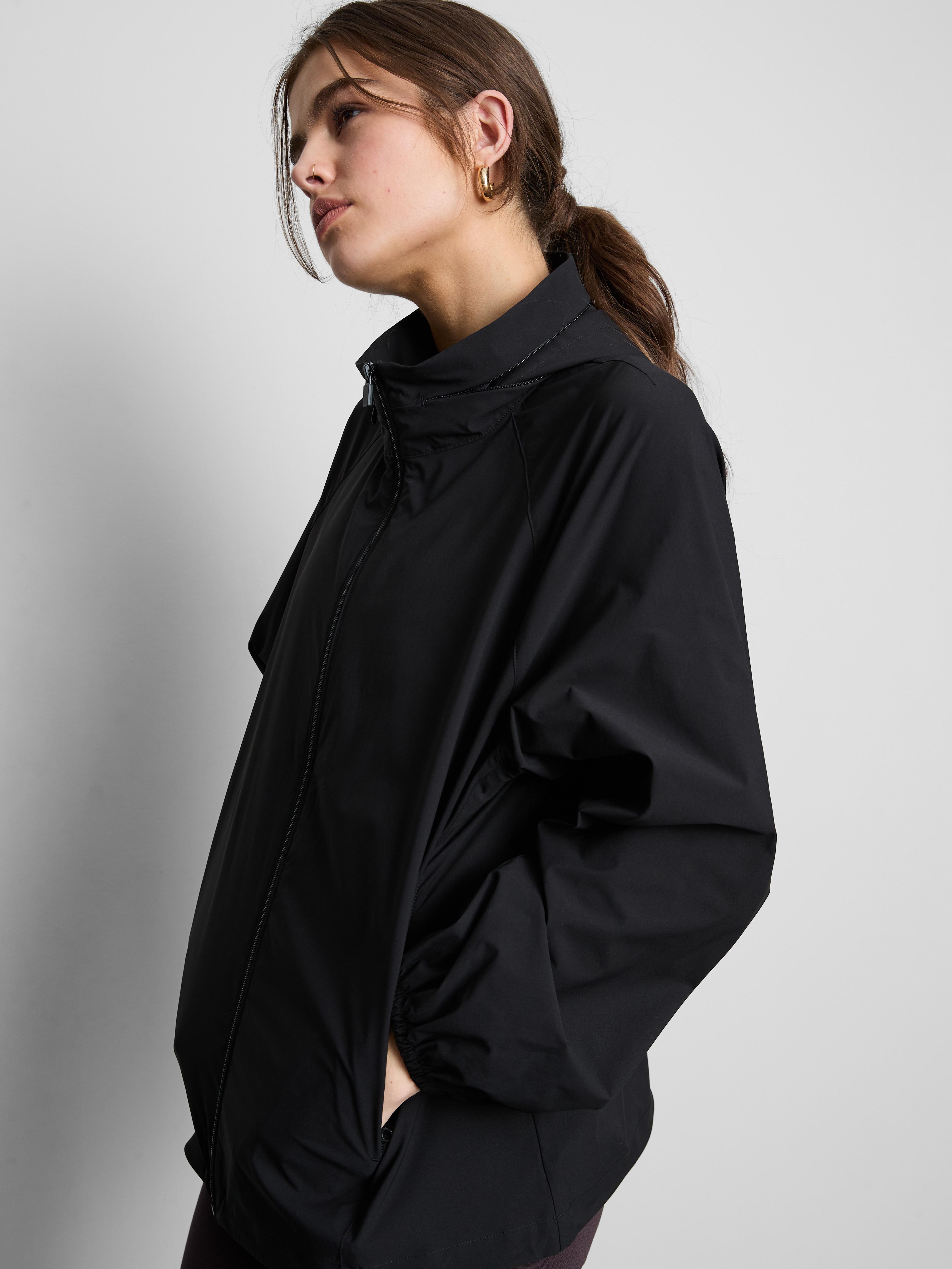 Packaway Zip-Up Rain Jacket