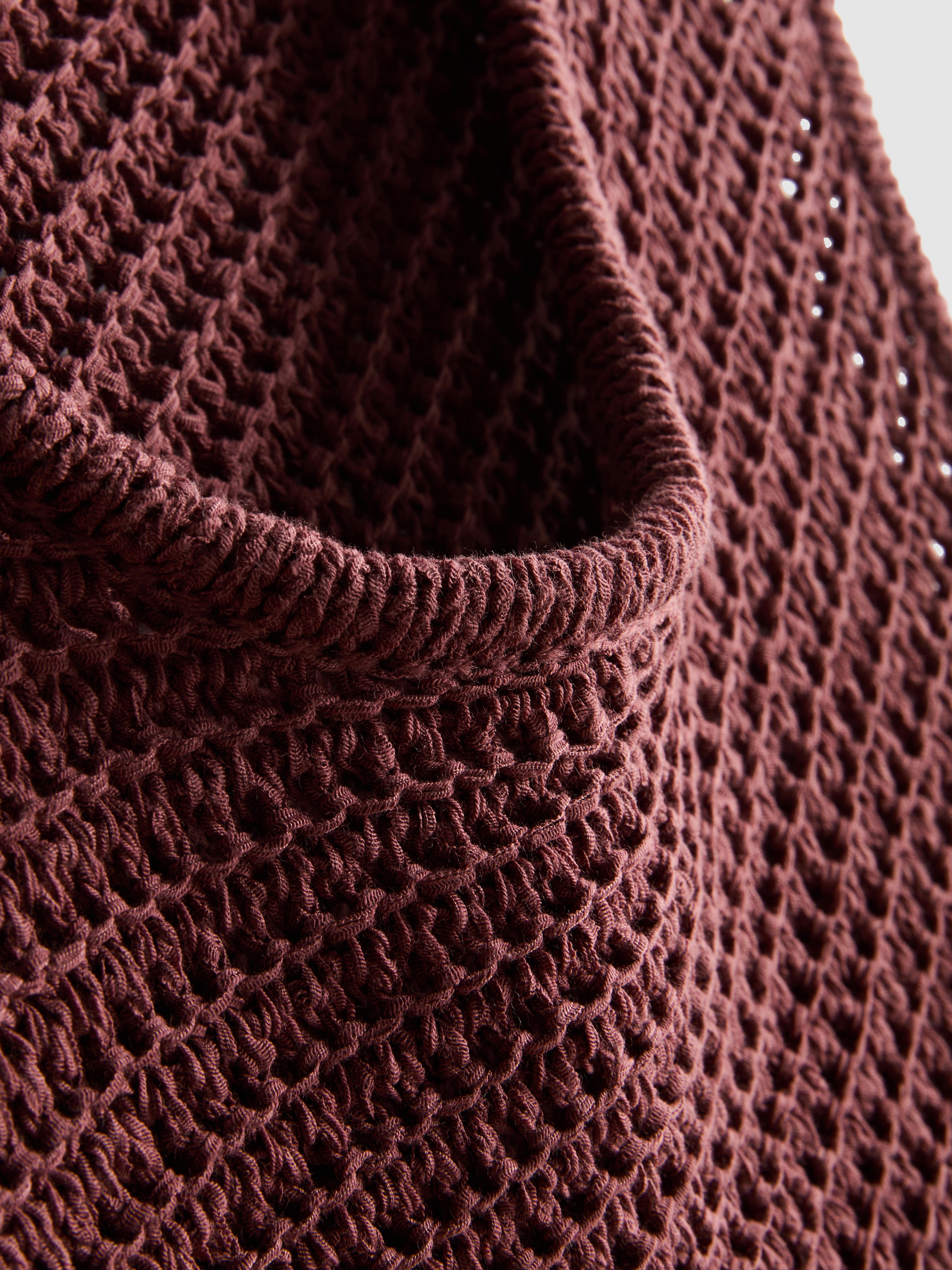 Paula Echevarría Knitted Asymmetrical Top