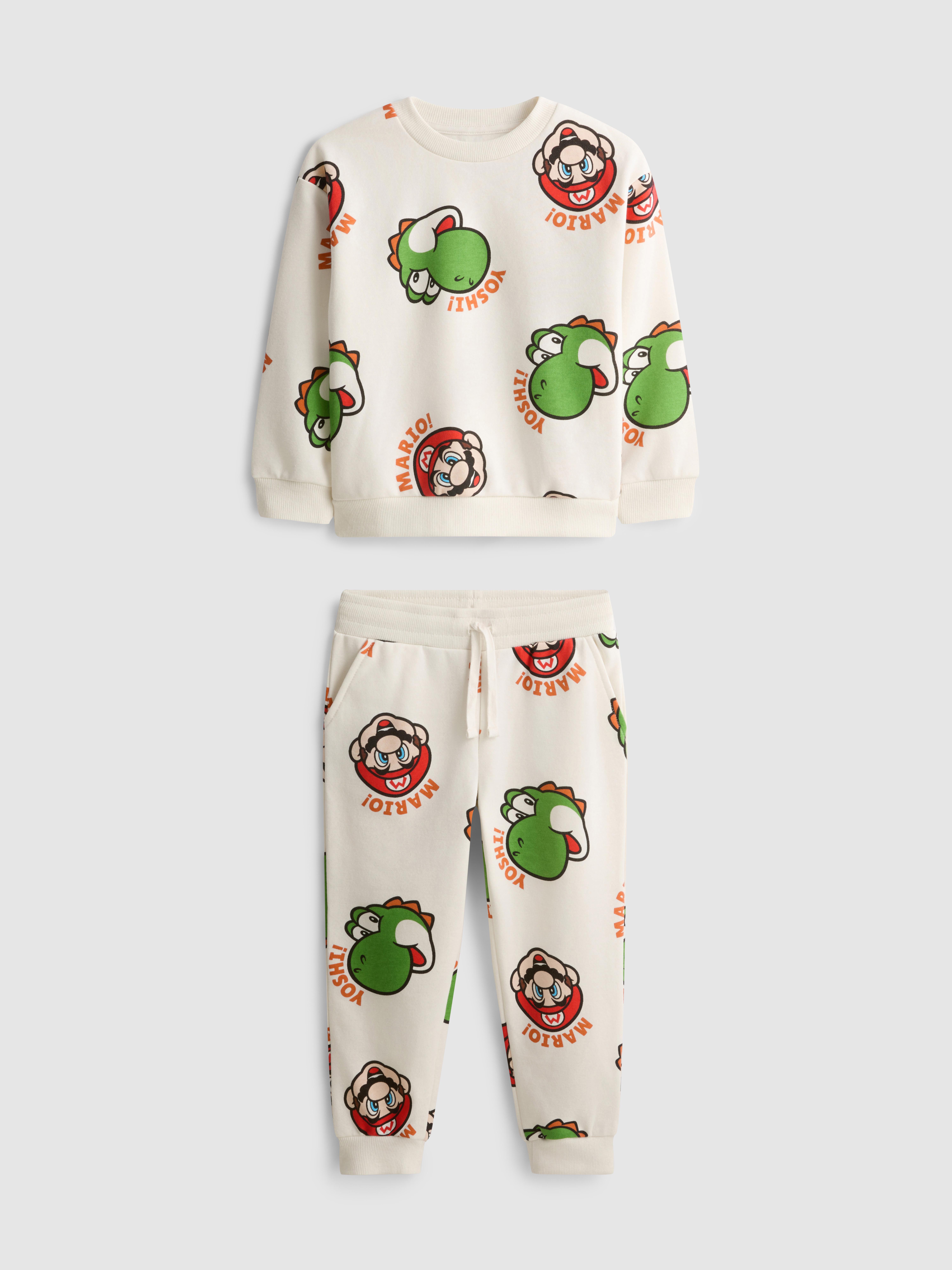 1.5-8yrs | Super Mario World Sweatshirt and Joggers Set