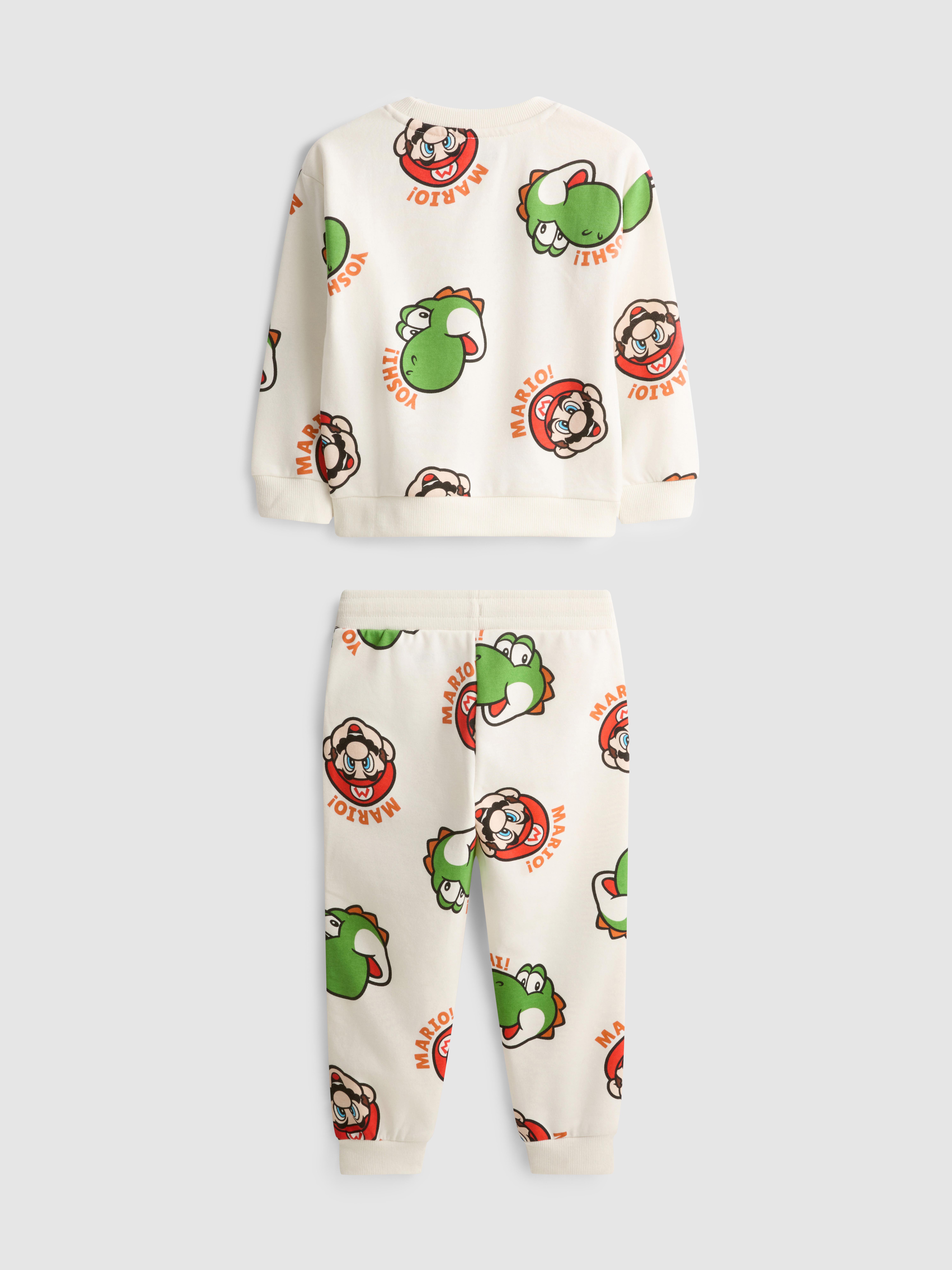 1.5-8yrs | Super Mario World Sweatshirt and Joggers Set