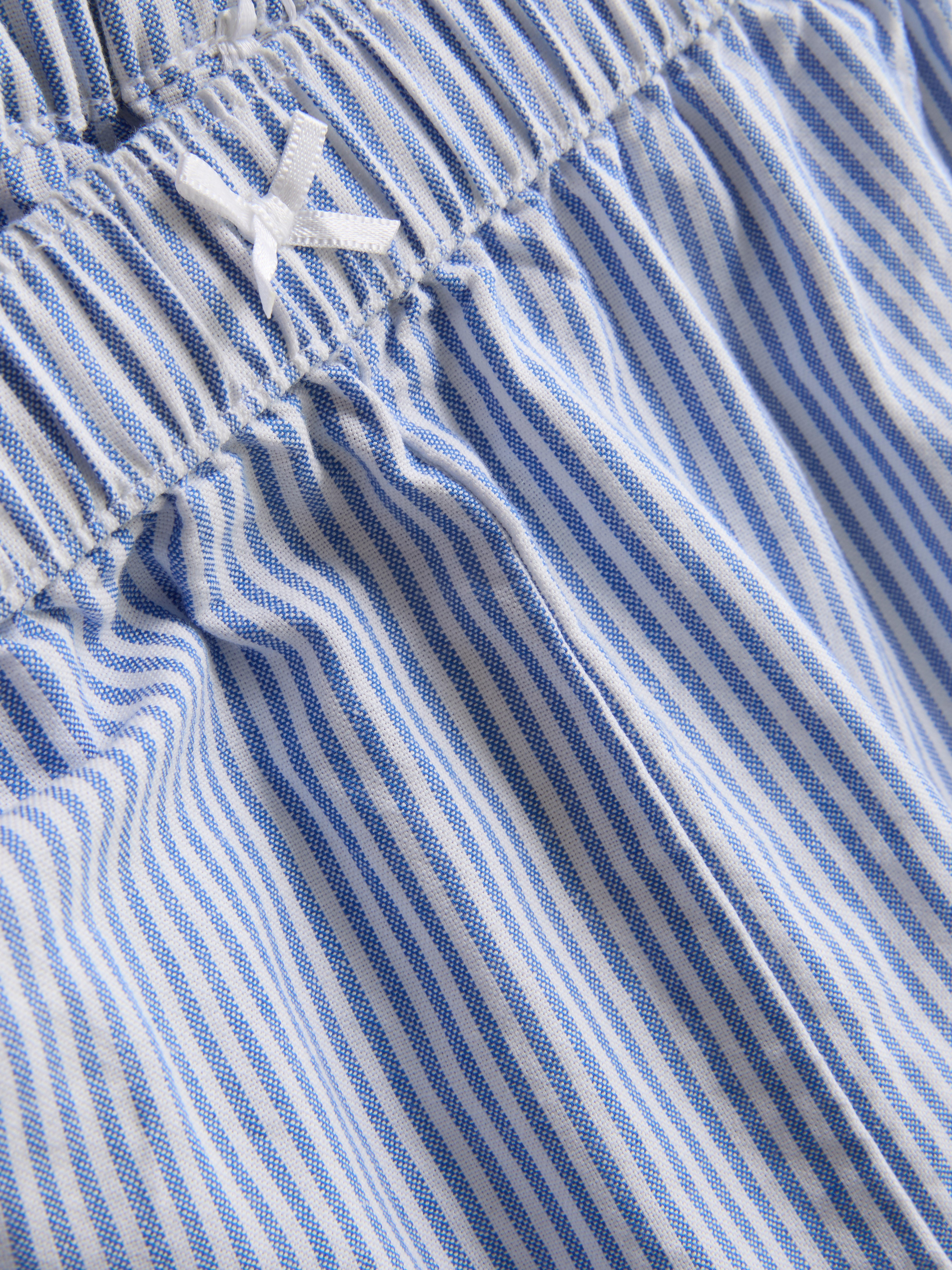 7–15 ans | Pyjama chemise et short à rayures