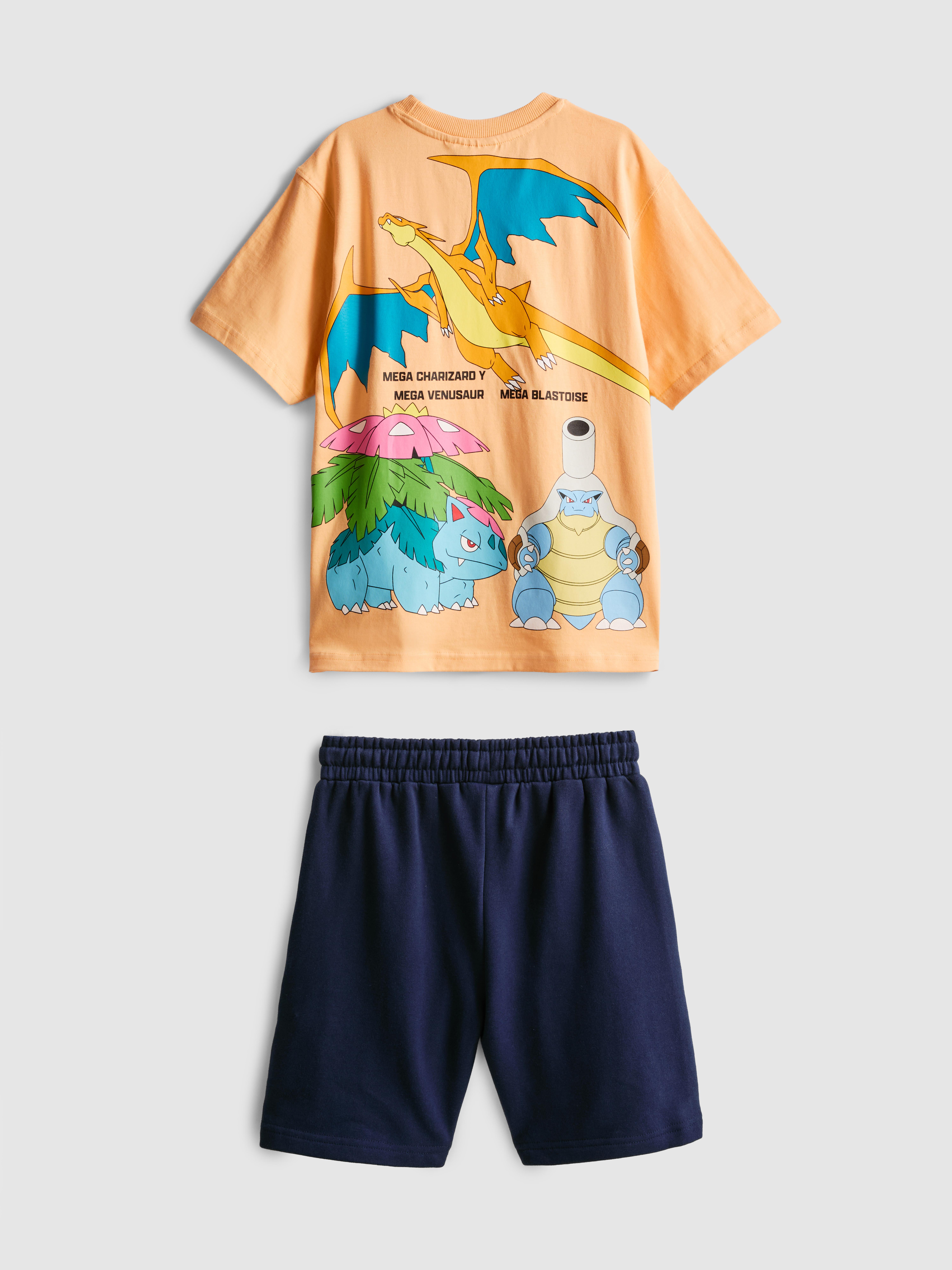 7-15yrs | Pokémon T-Shirt and Shorts Set