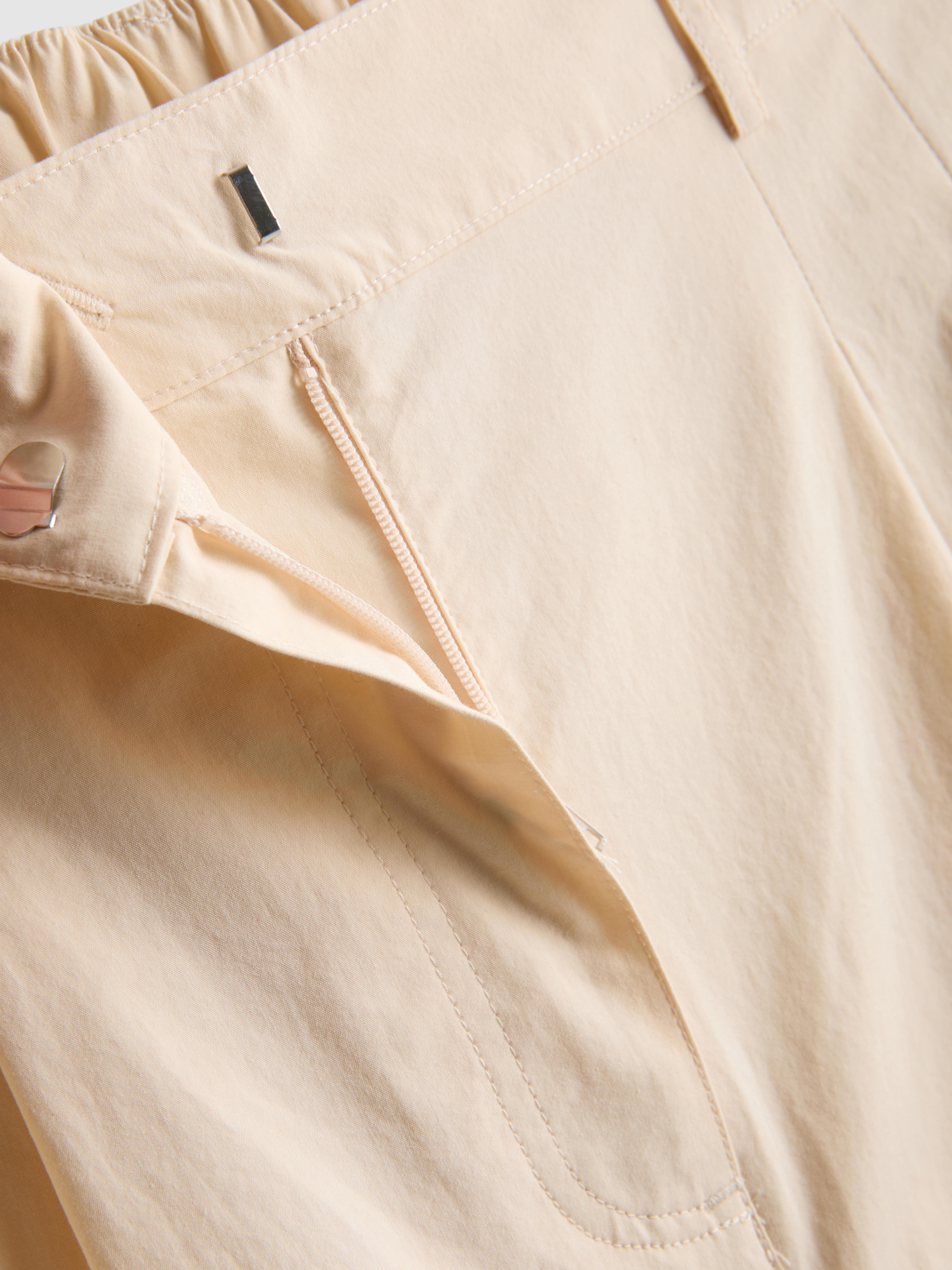 The Edit Pure Cotton Pleated Bermuda Shorts