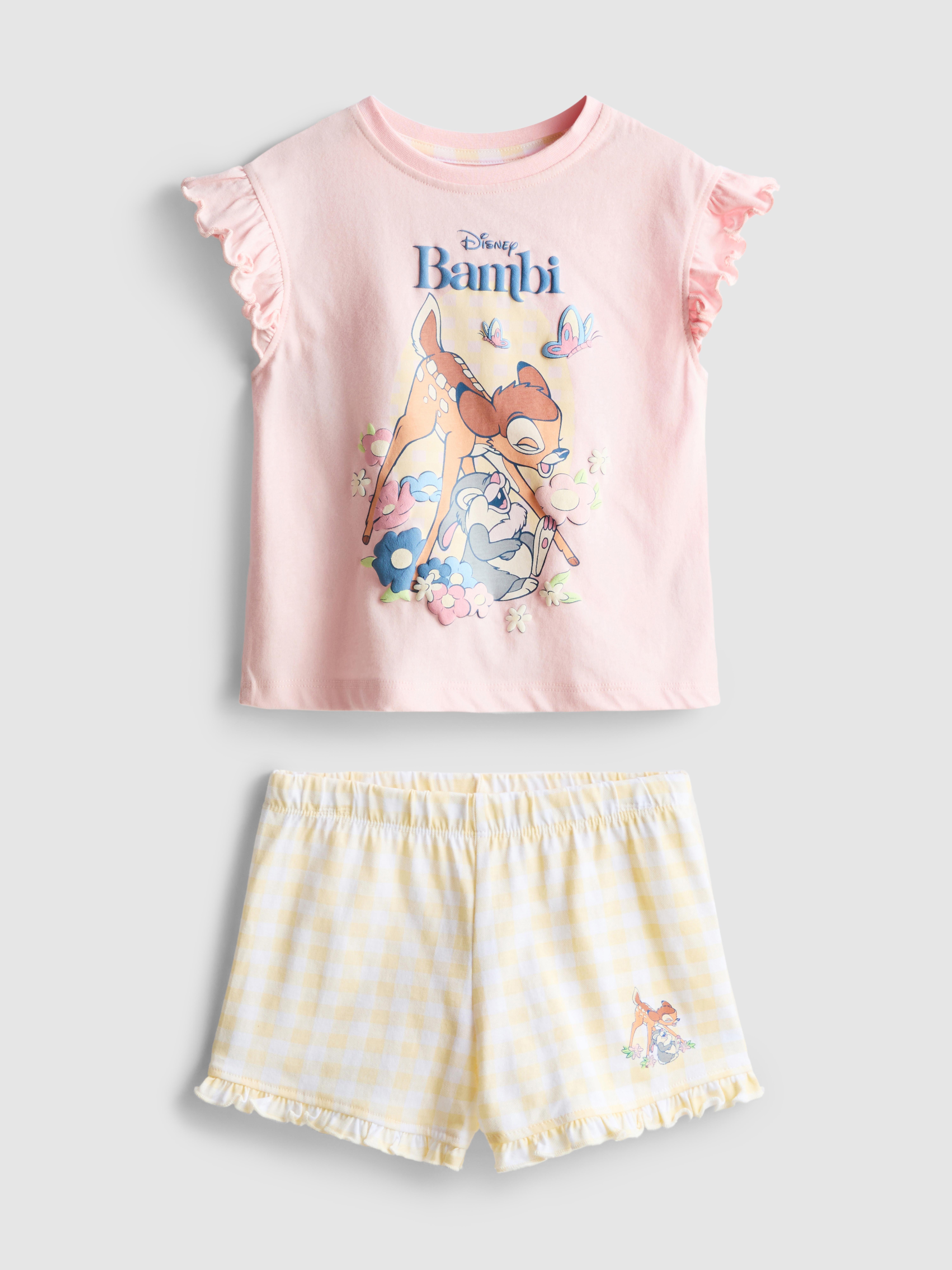 1.5-8yrs | Disney’s Bambi Ruffle Short Pyjamas