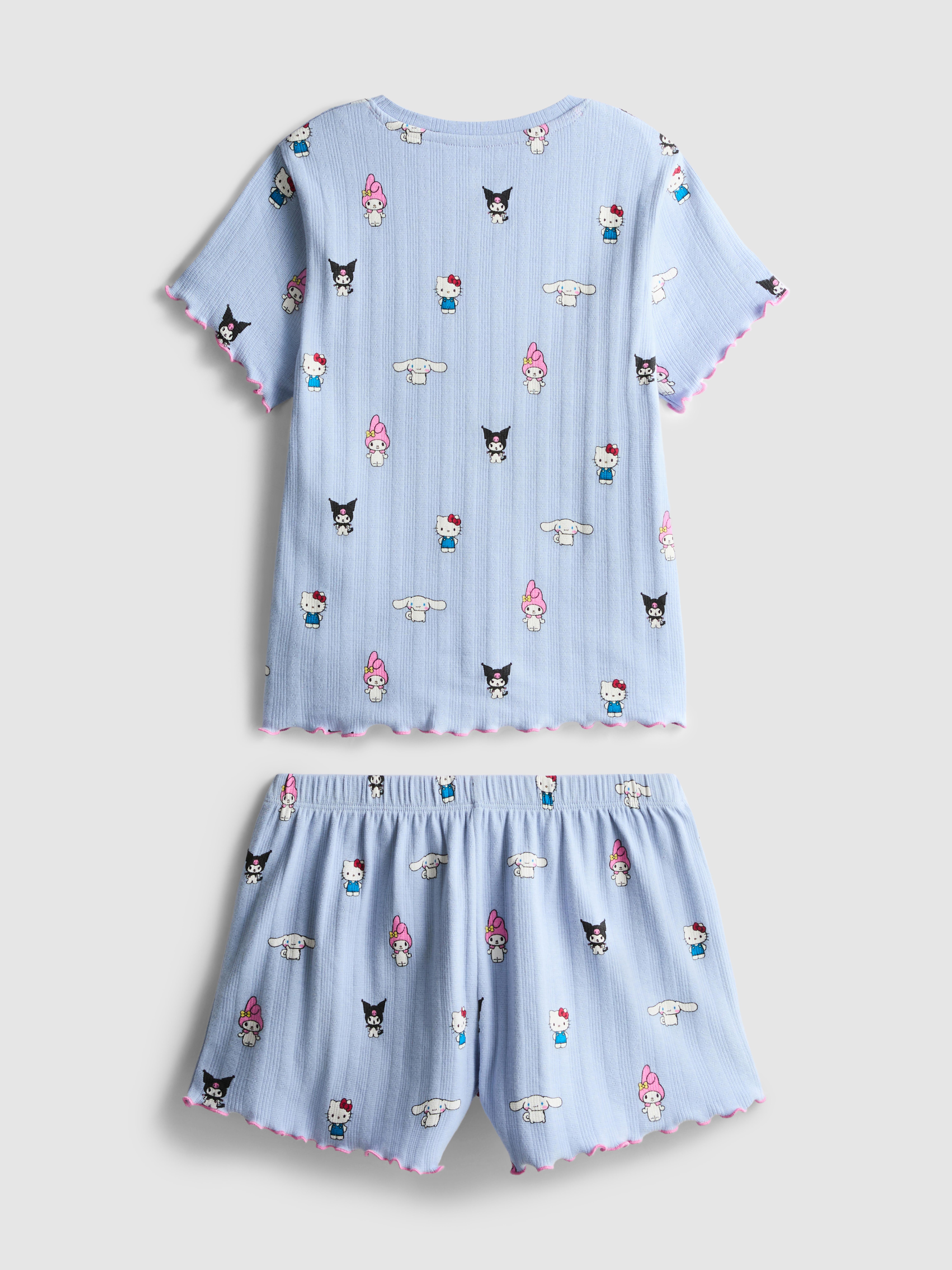 5–15 lat | Krótka ażurowa piżama z Hello Kitty