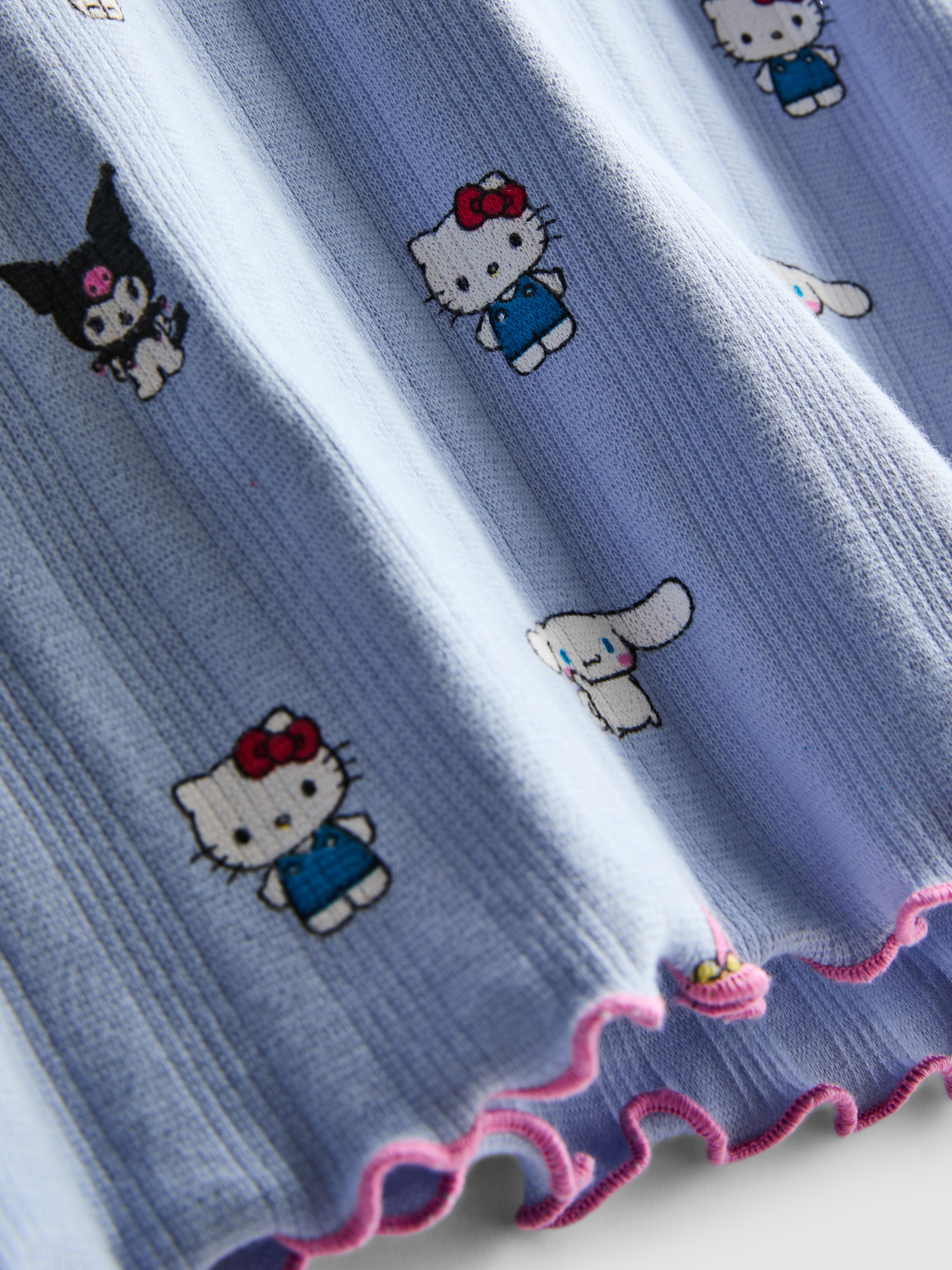 5–15 lat | Krótka ażurowa piżama z Hello Kitty