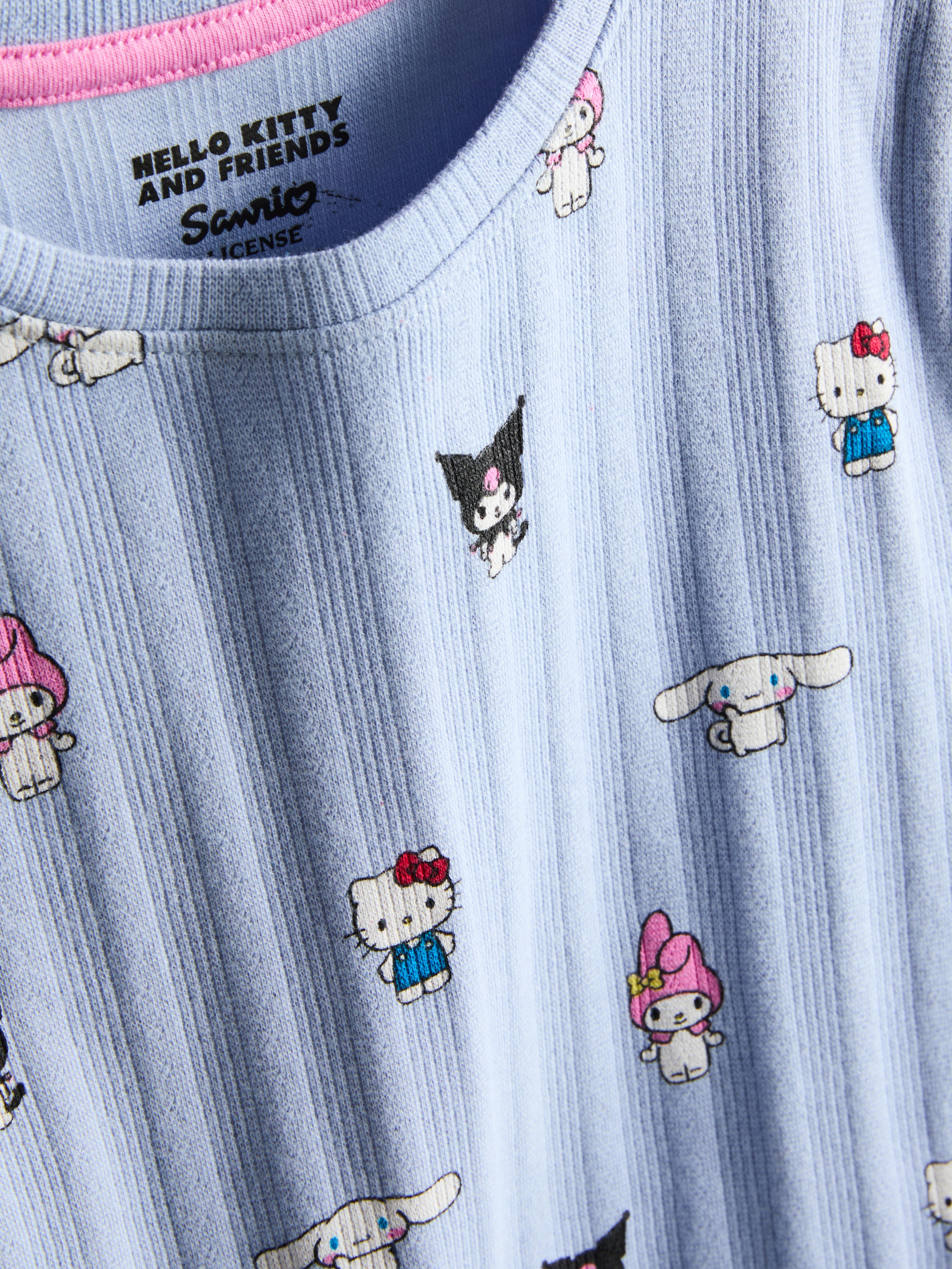 5–15 lat | Krótka ażurowa piżama z Hello Kitty