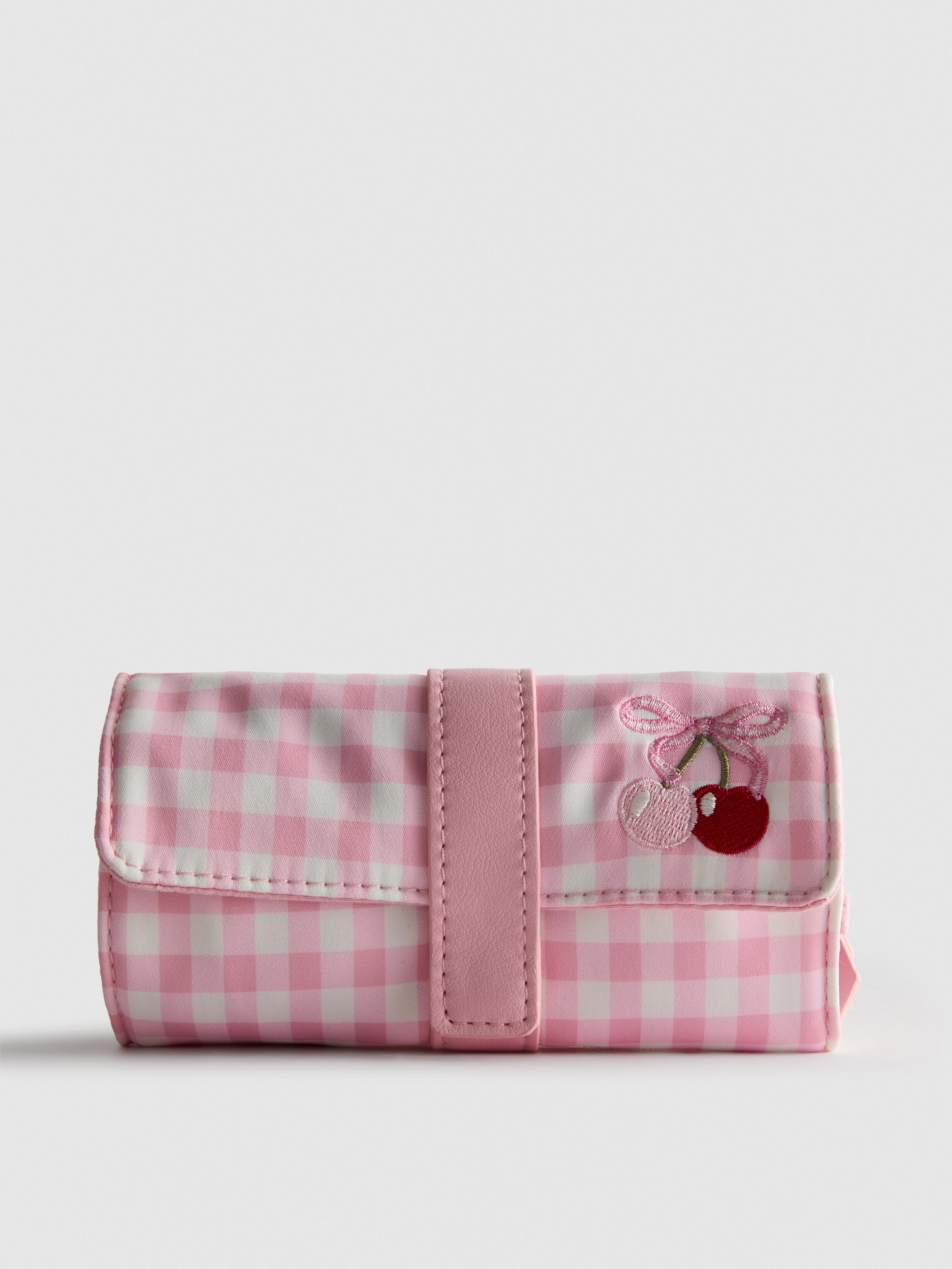 Pochette à bijoux vichy