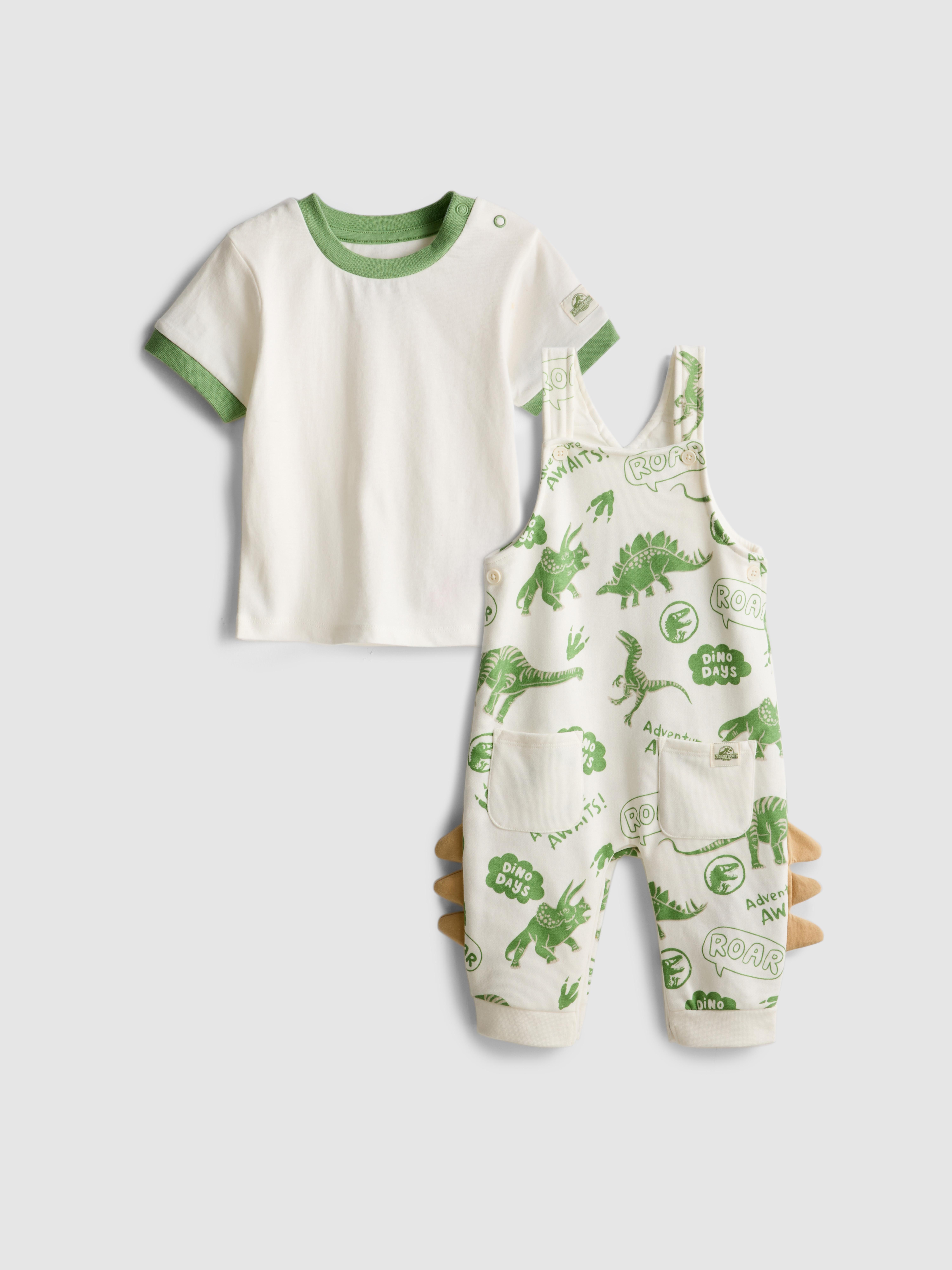 0-36 meses | Set de camiseta y peto de Jurassic World