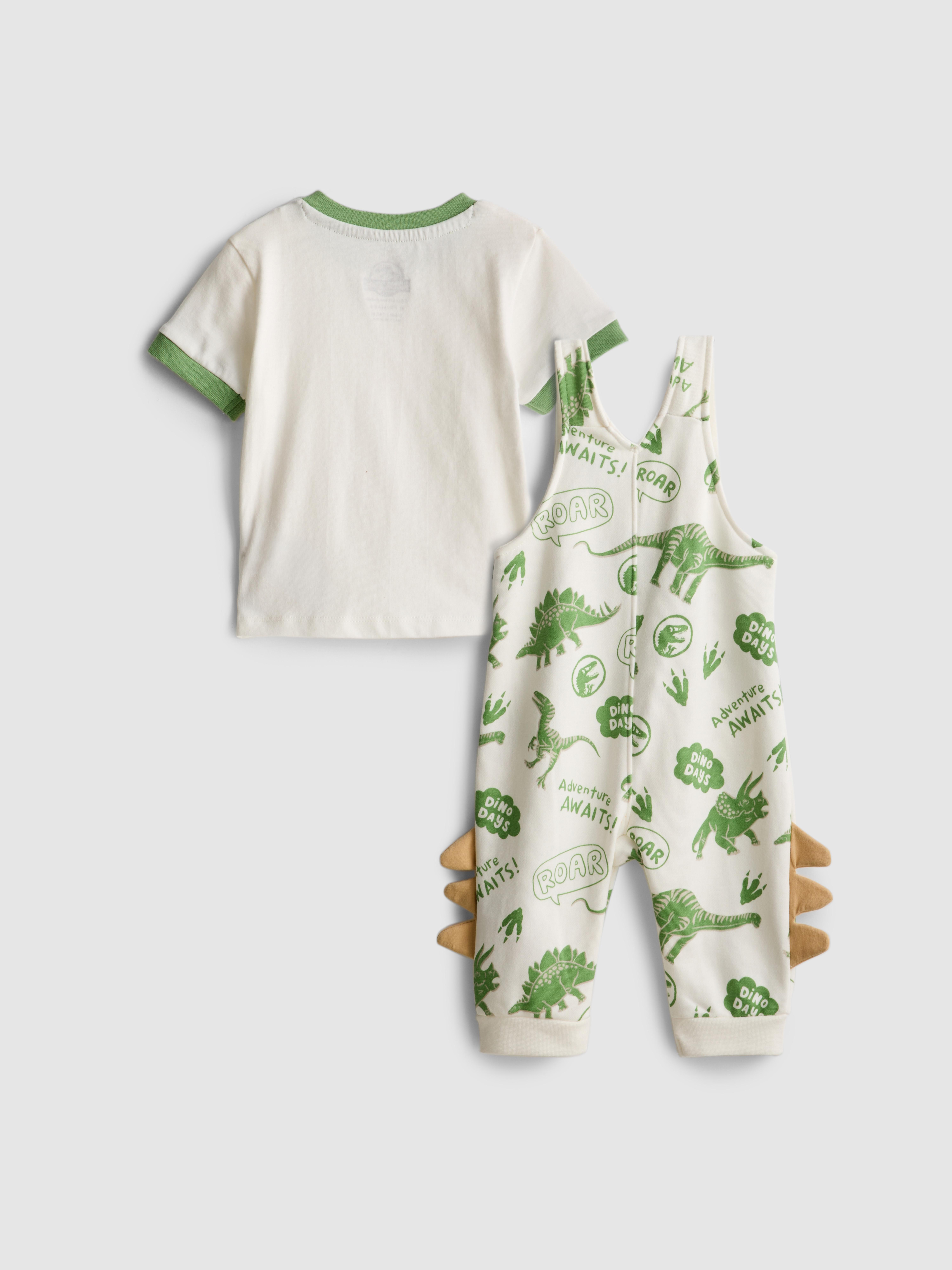 0-36 meses | Set de camiseta y peto de Jurassic World