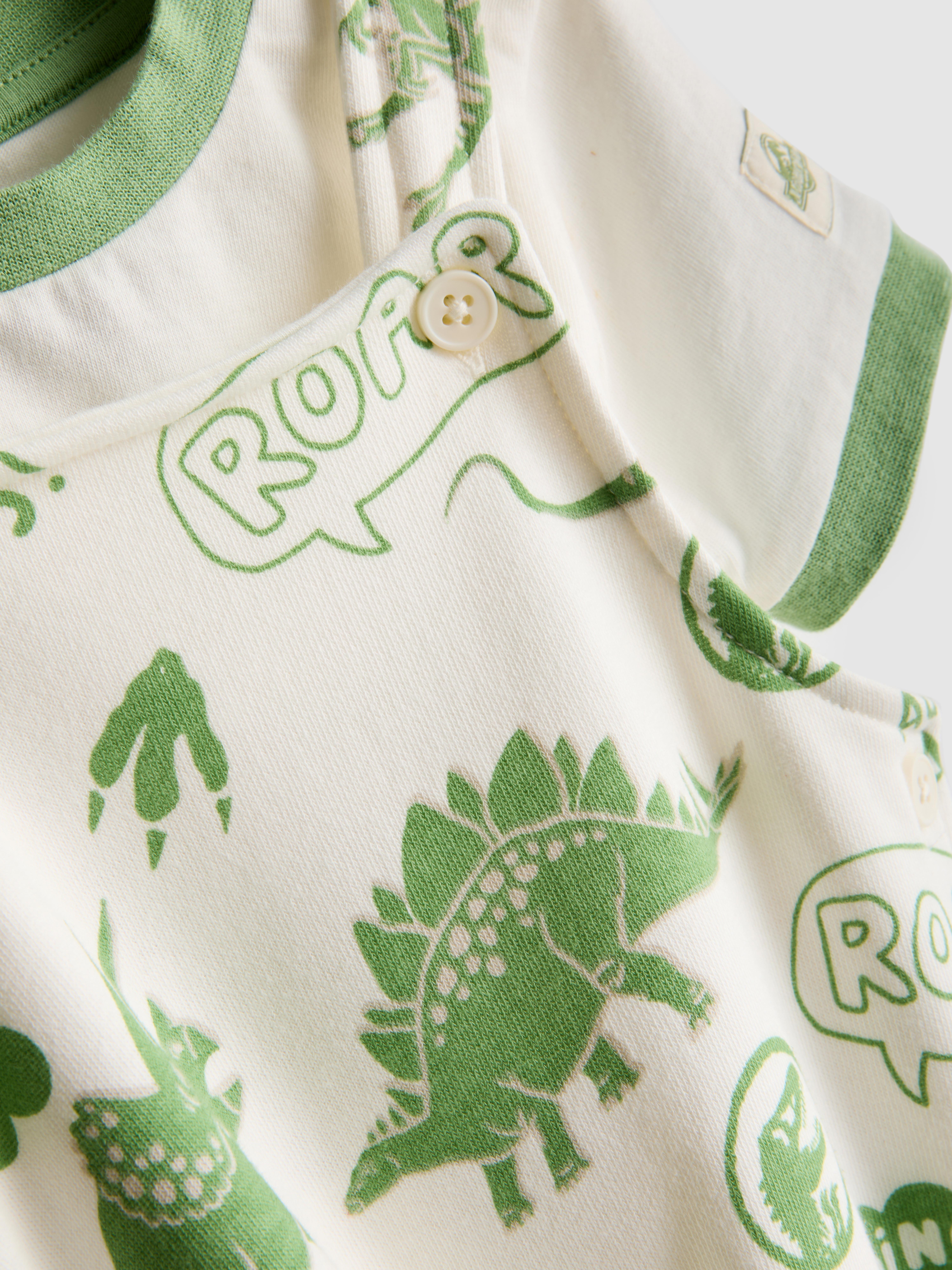 0-36 meses | Set de camiseta y peto de Jurassic World