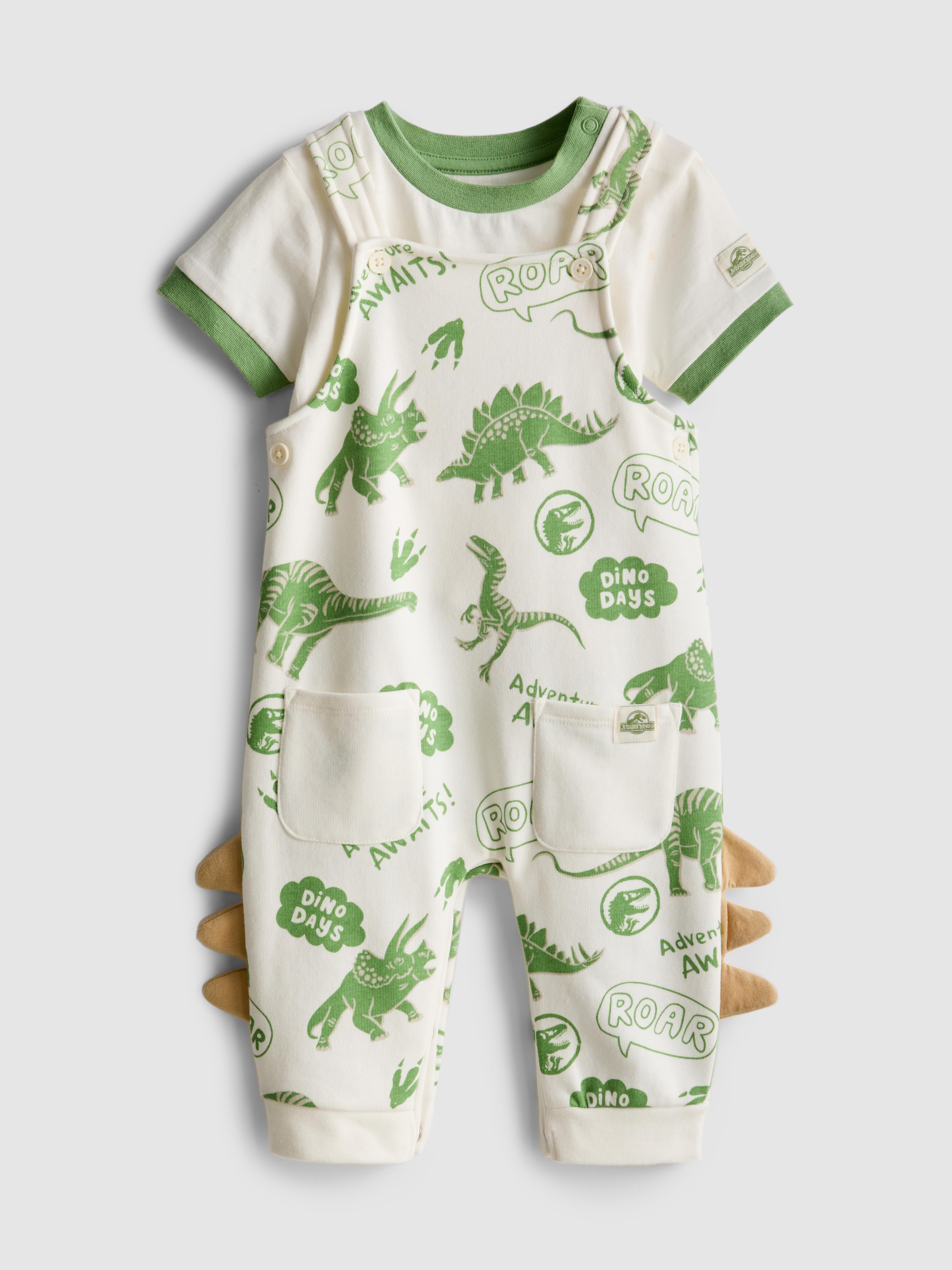 0-36 meses | Set de camiseta y peto de Jurassic World