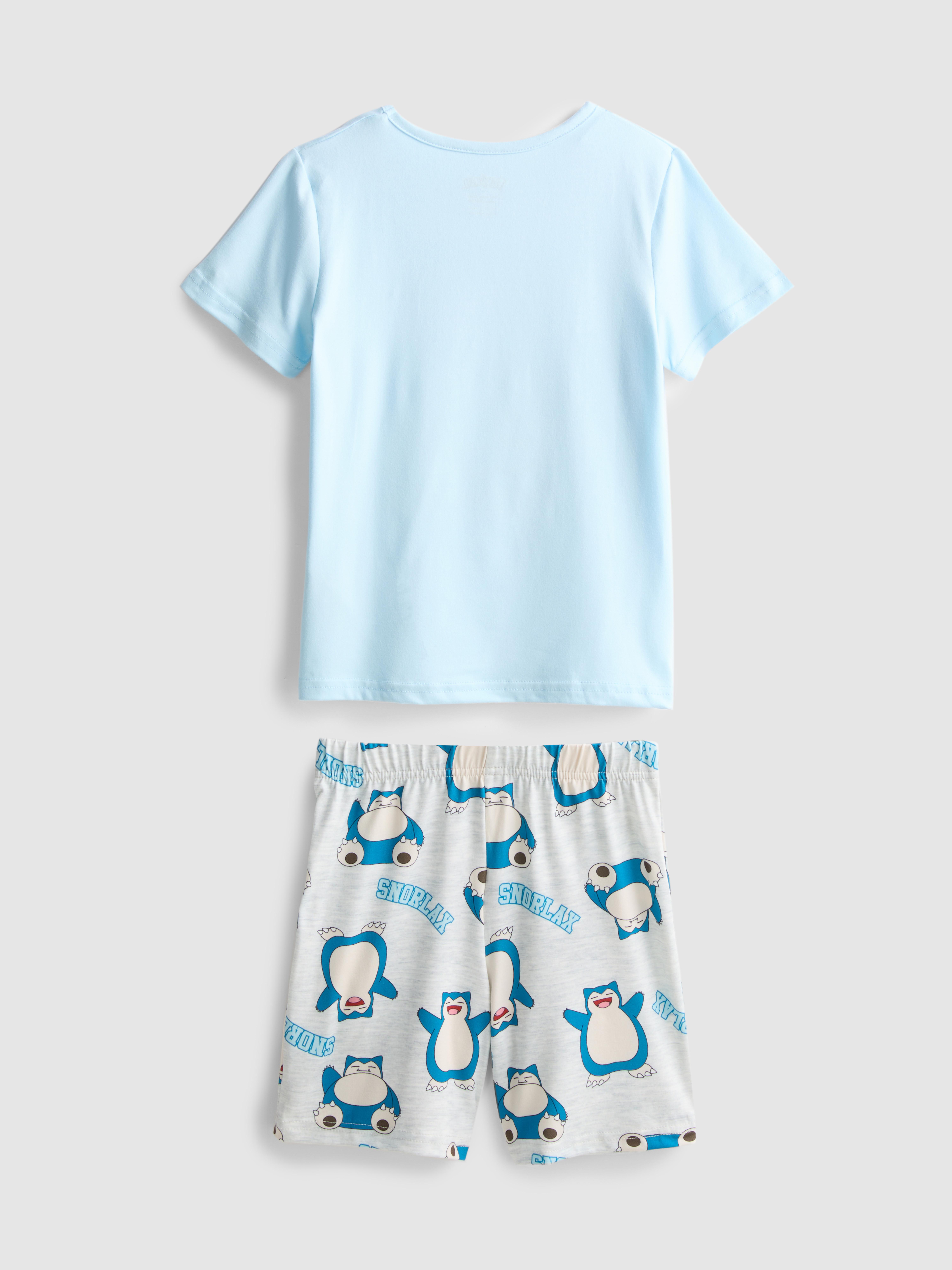 1.5-8yrs | Pokémon Snorlax Short Pyjamas