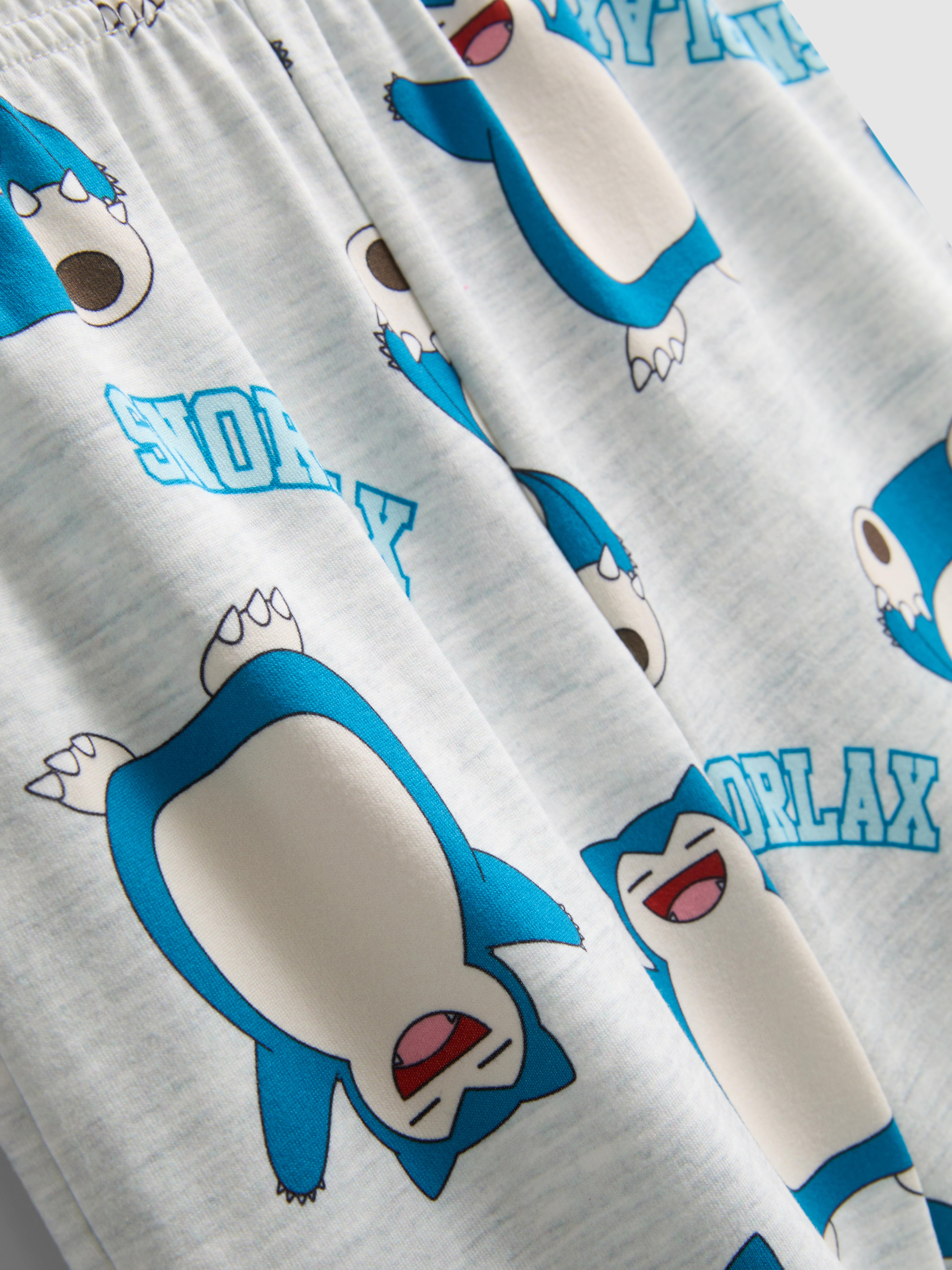1.5-8yrs | Pokémon Snorlax Short Pyjamas