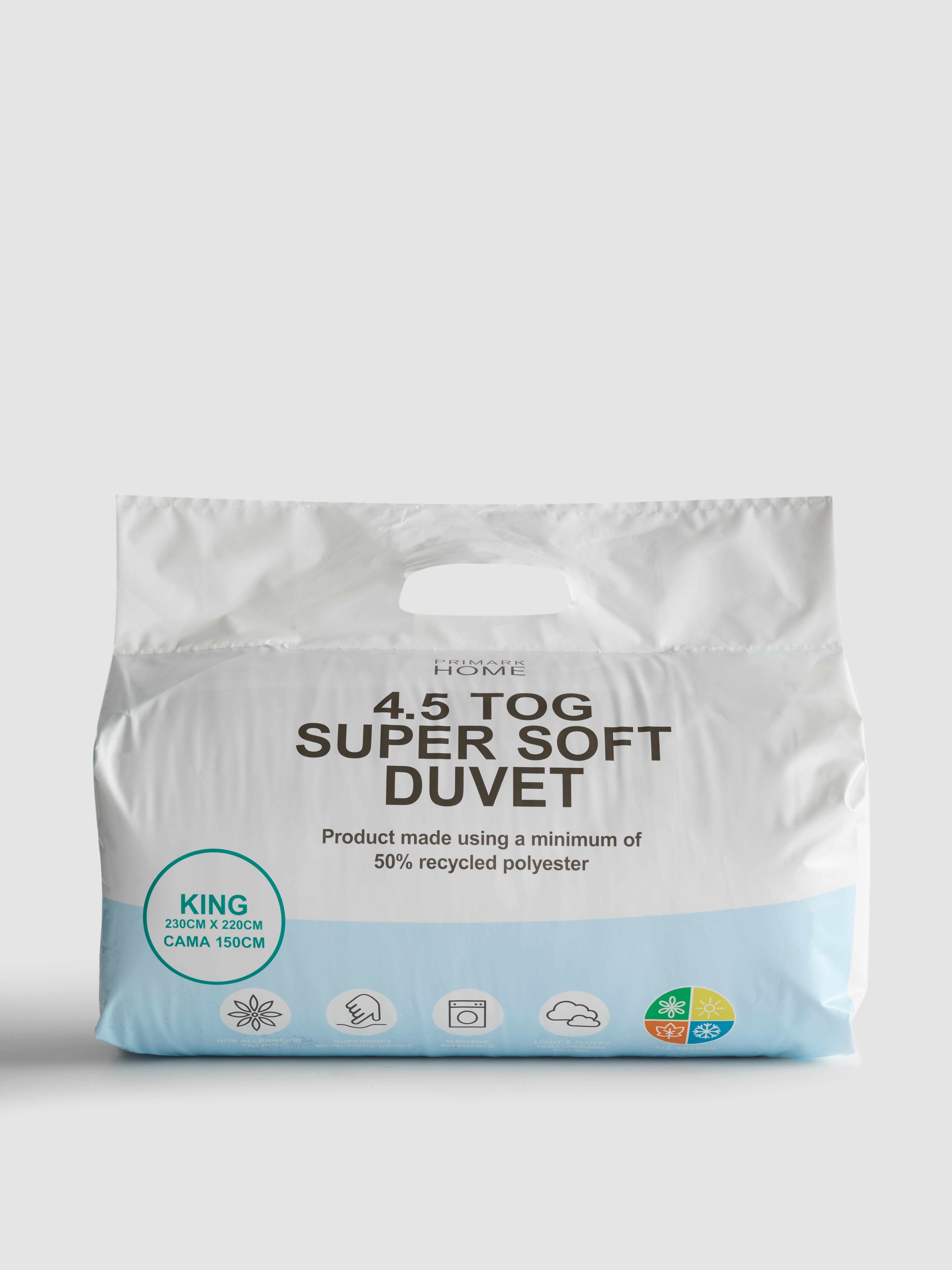 Superzacht dekbed, 4,5 TOG