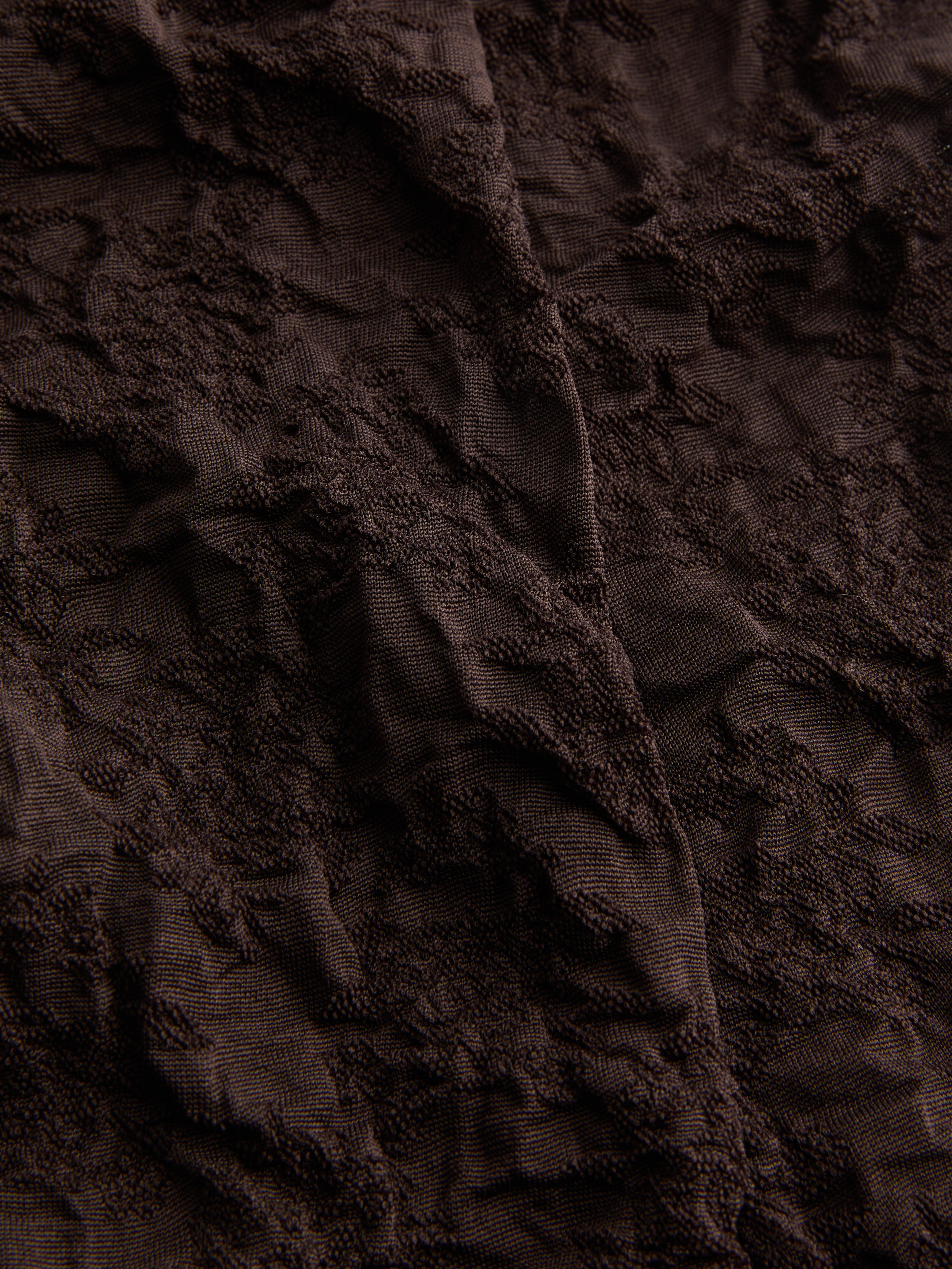 Collants en dentelle à motif floral