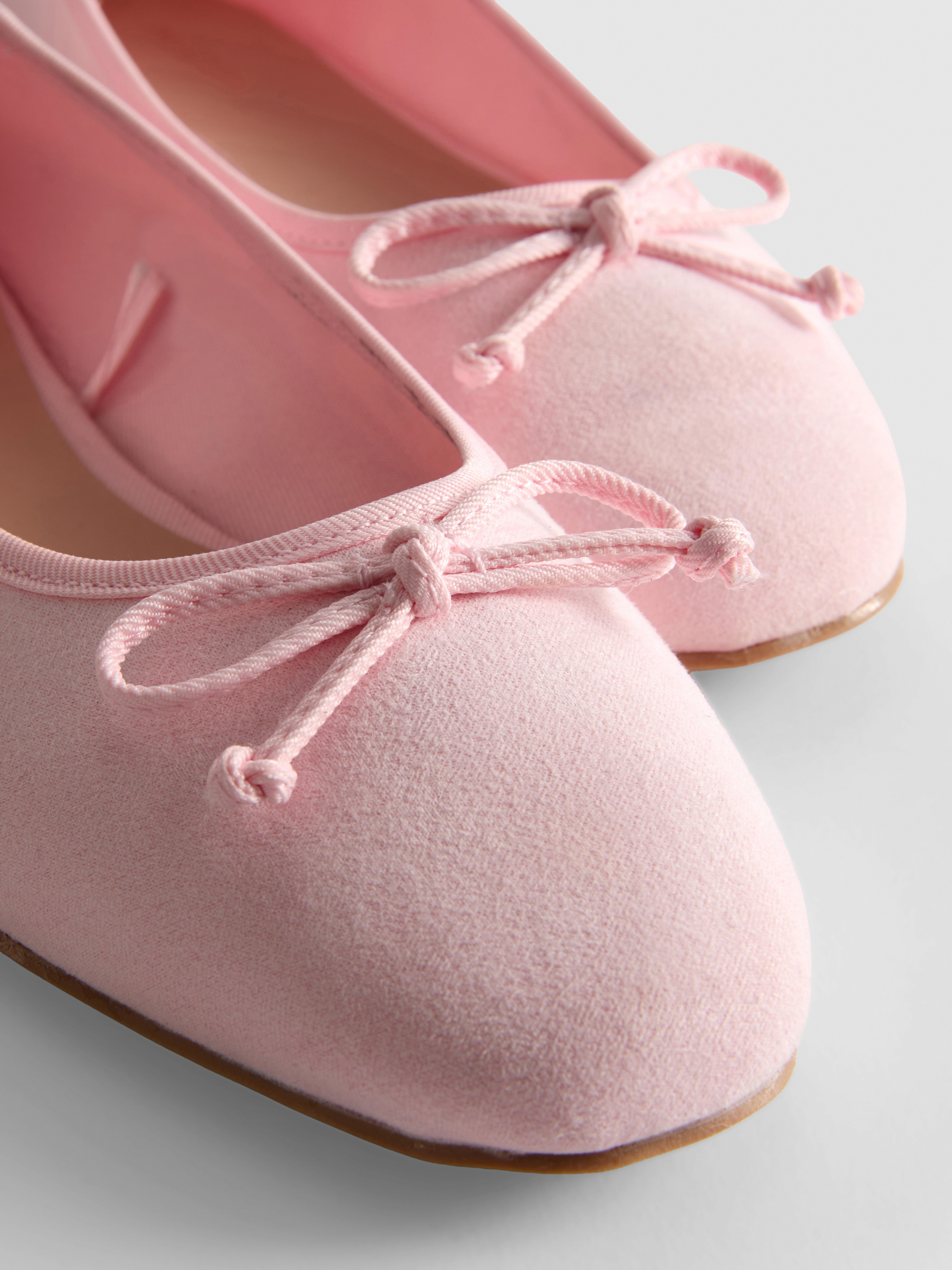 Bow-Front Ballet Pumps
