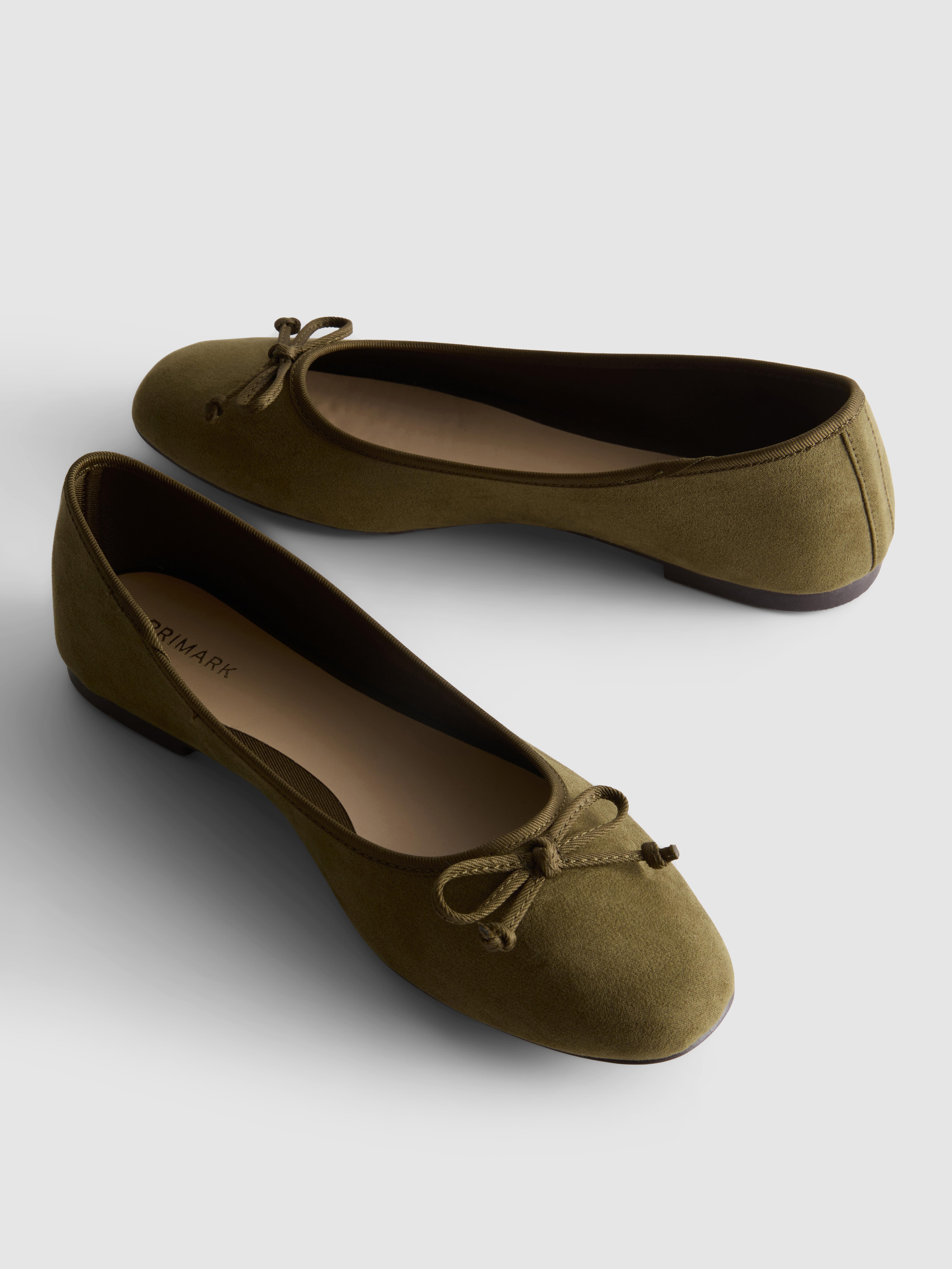 Bow-Front Ballet Pumps