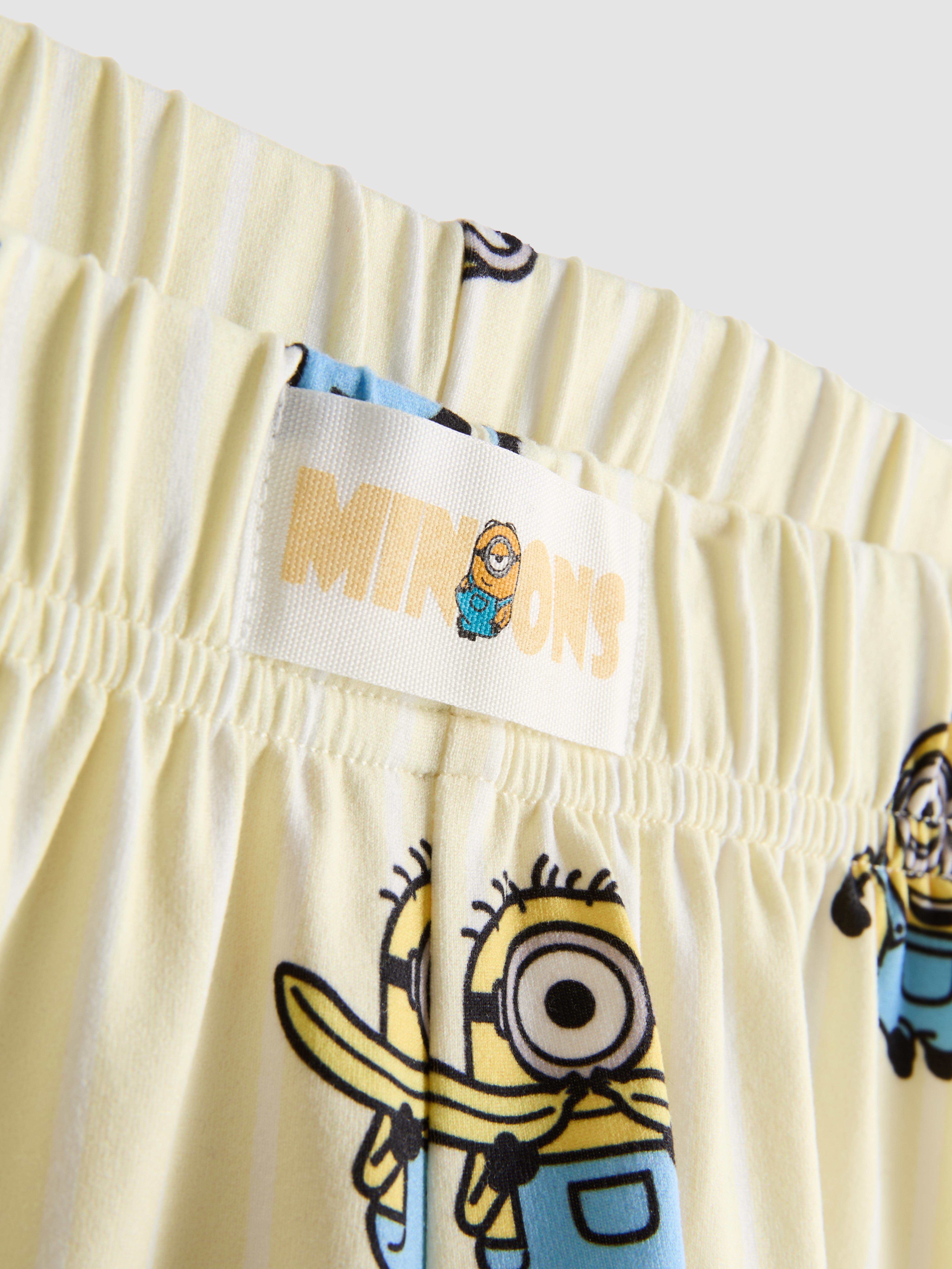 Despicable Me Minions Boyfriend Shorty Pajamas