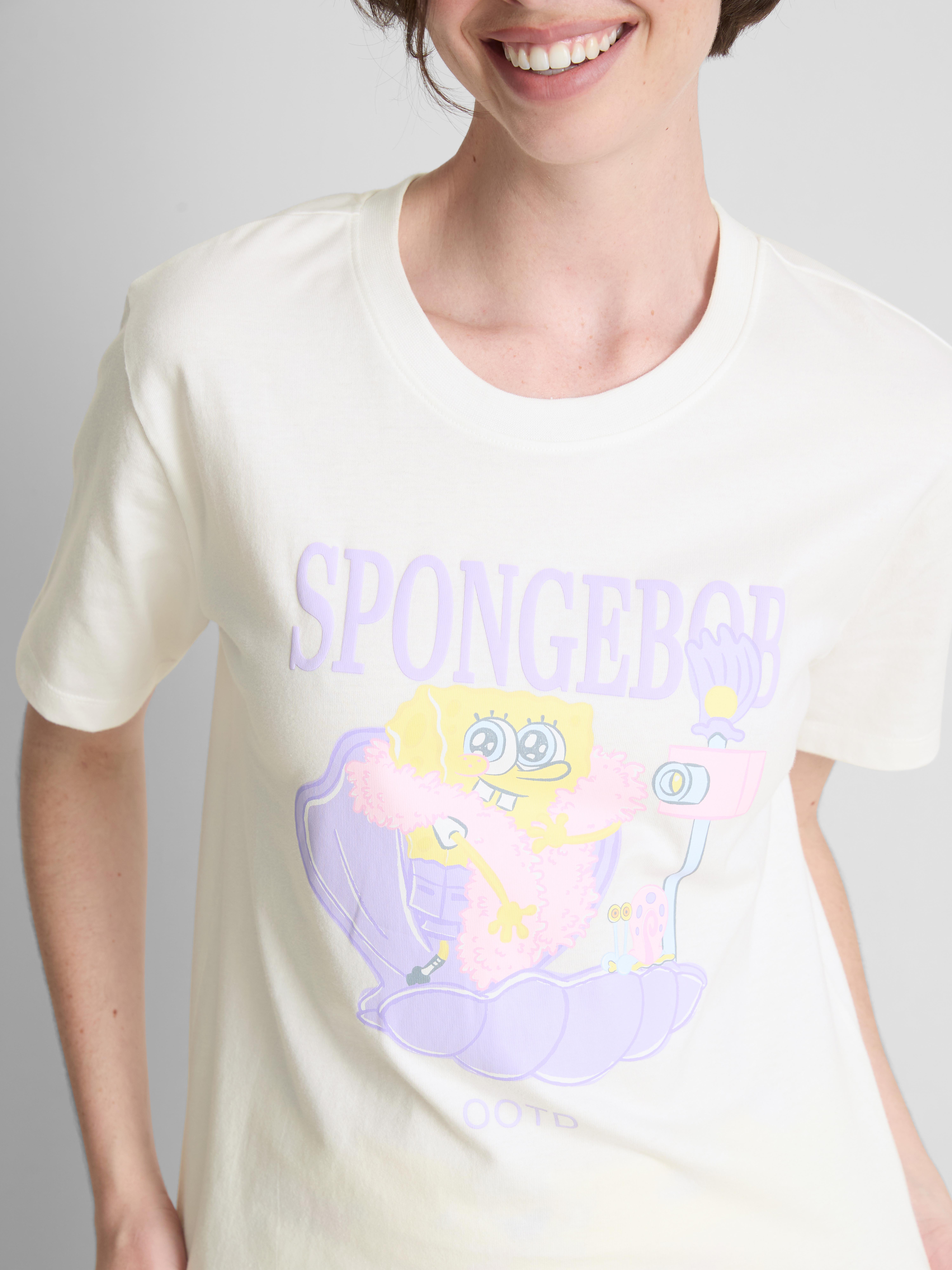 SpongeBob SquarePants OOTD Graphic Pajama Top