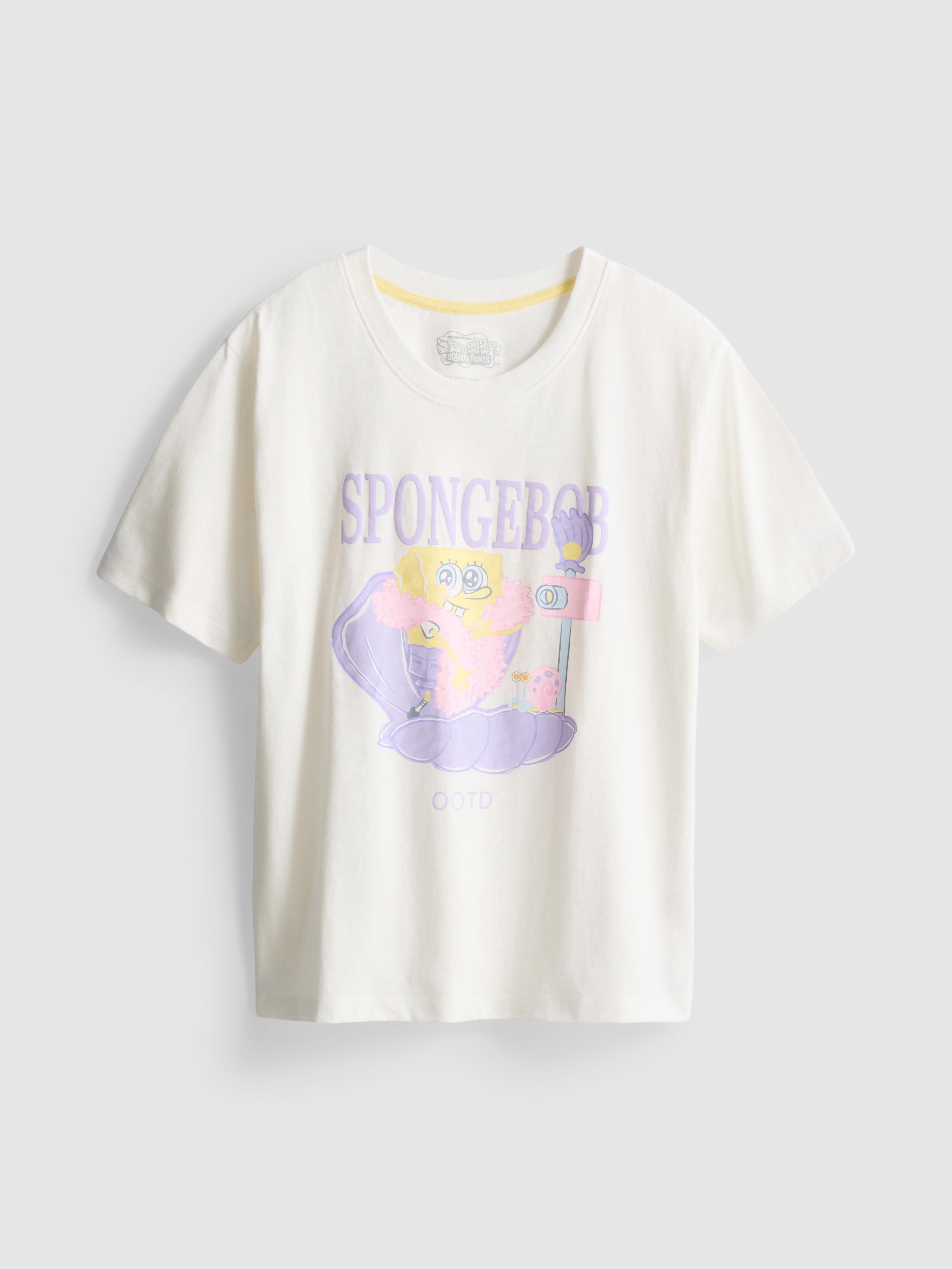 Pyjamatop met print SpongeBob SquarePants OOTD