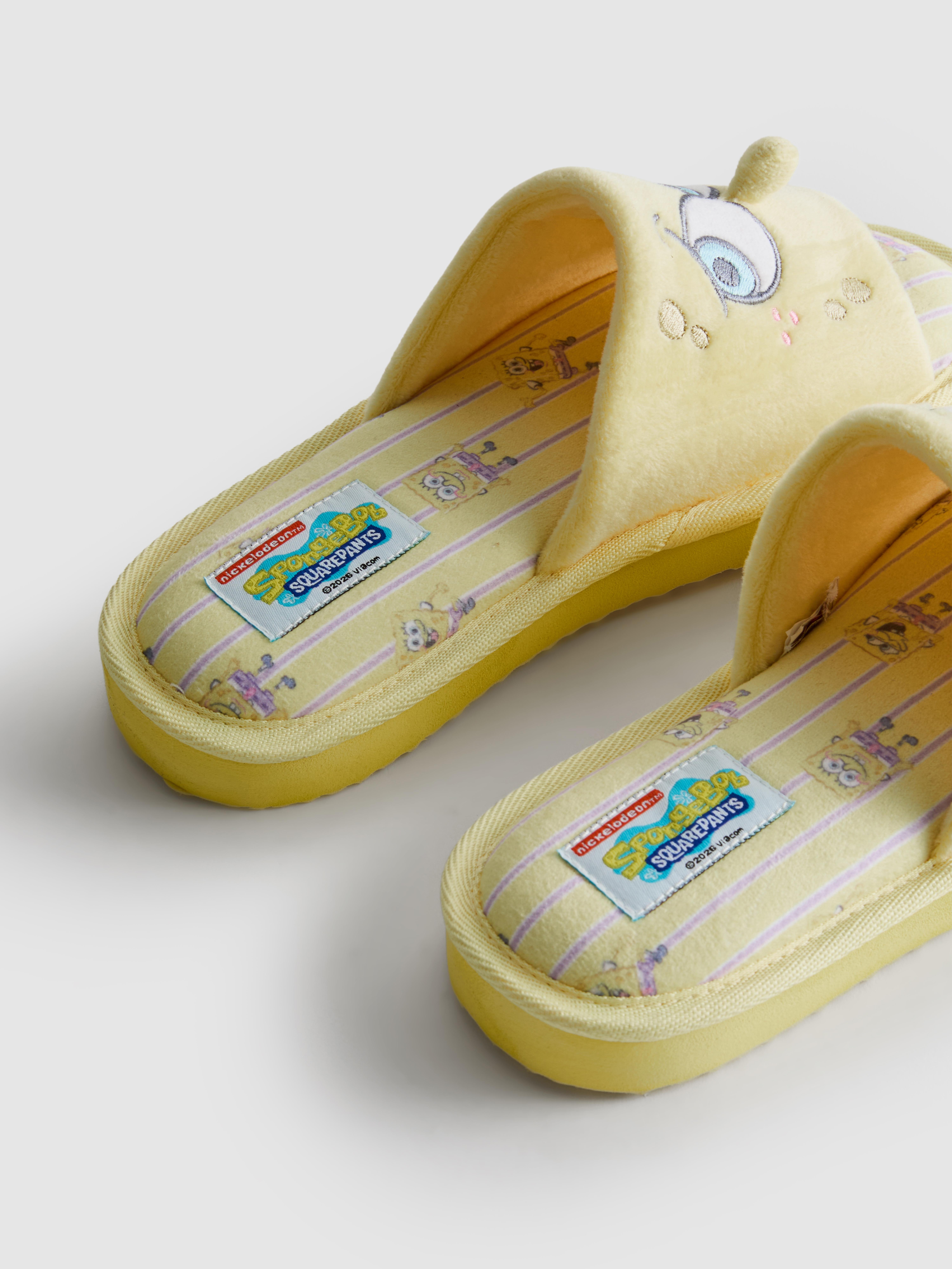 Chaussons mules Bob l'éponge