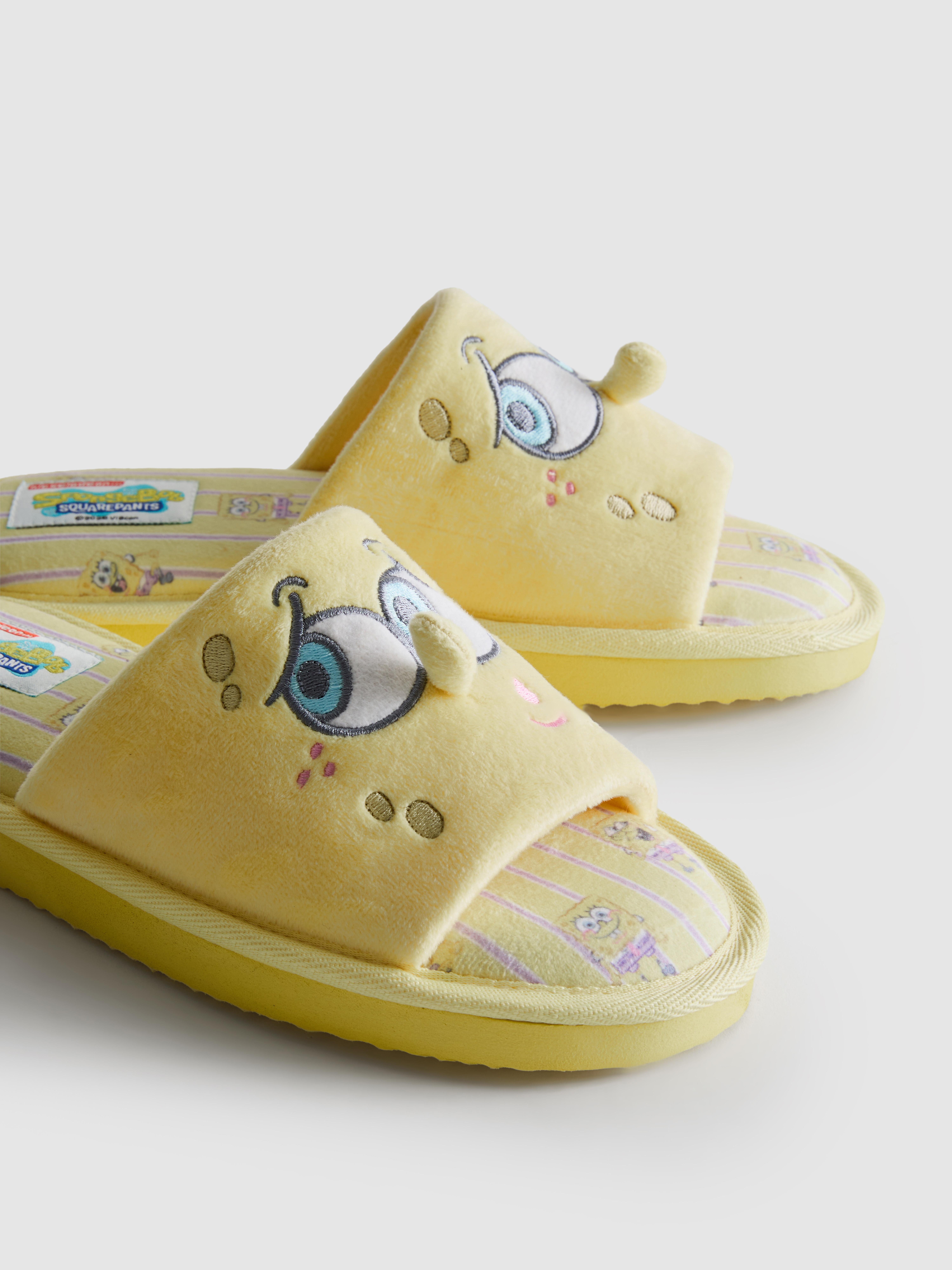Chaussons mules Bob l'éponge