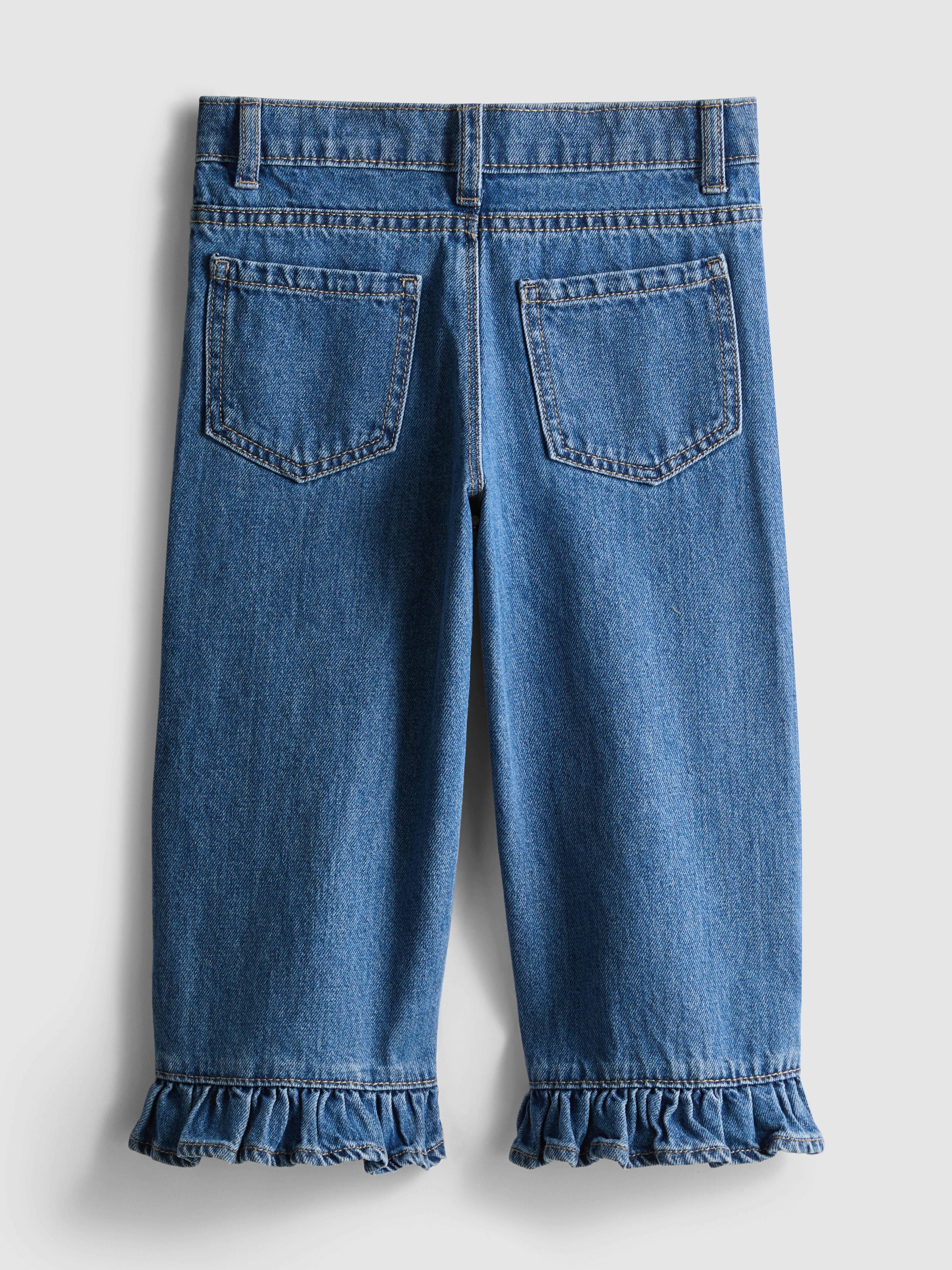 1-9yrs | Ruffle Hem Jeans