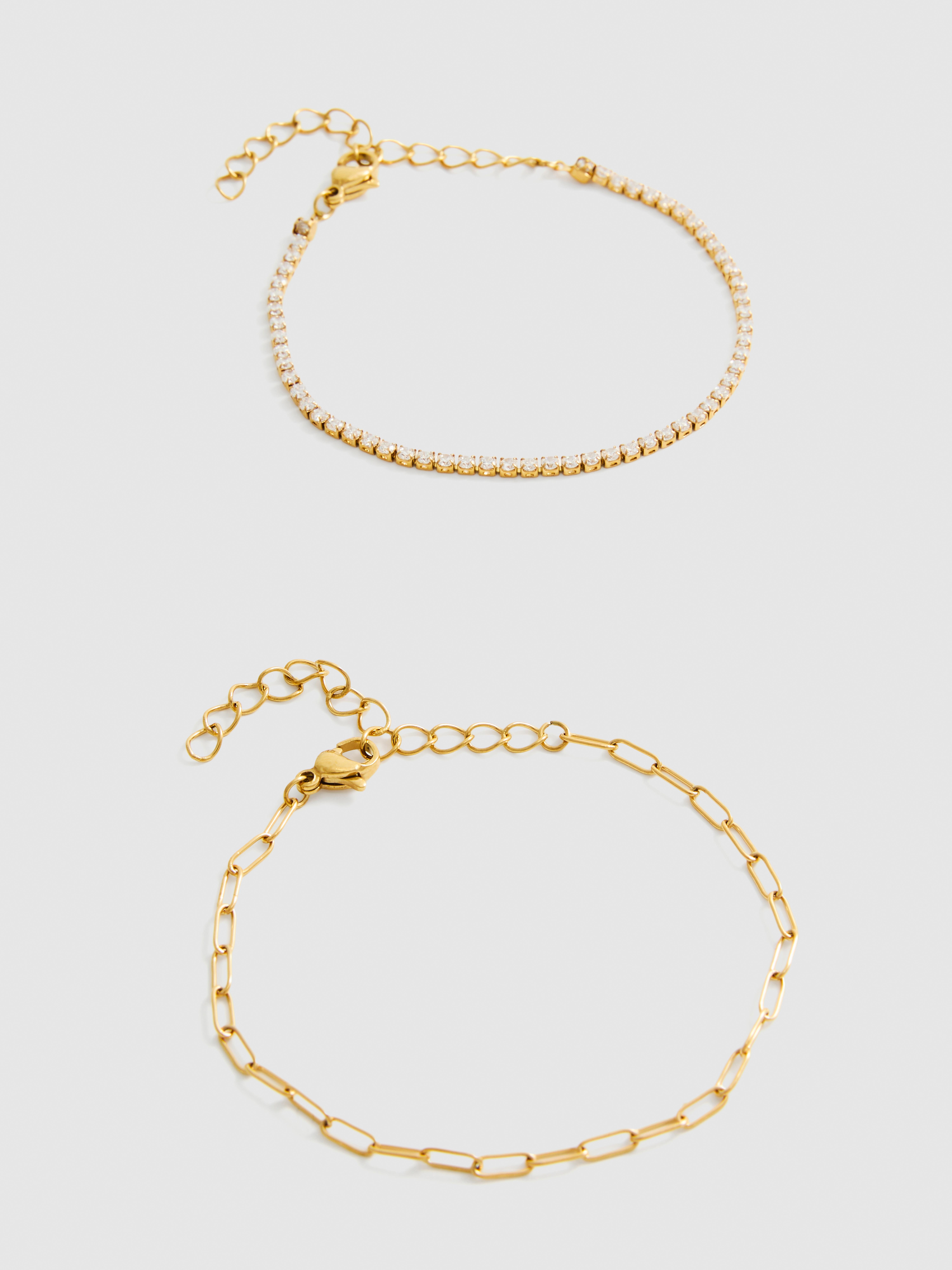 Verschillende waterbestendige armbanden, set van 2