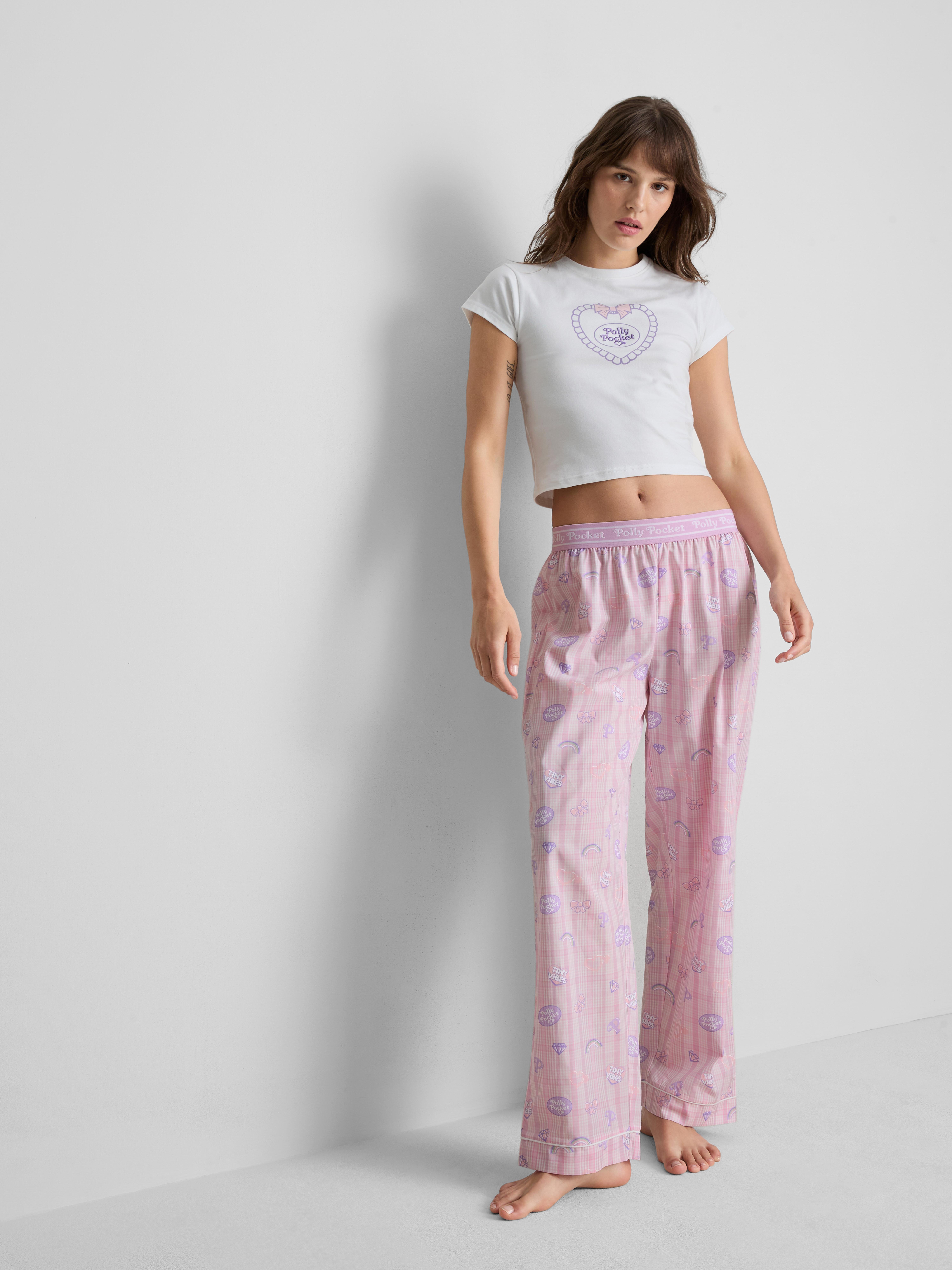 Bas de pyjama tissé à motif Polly Pocket