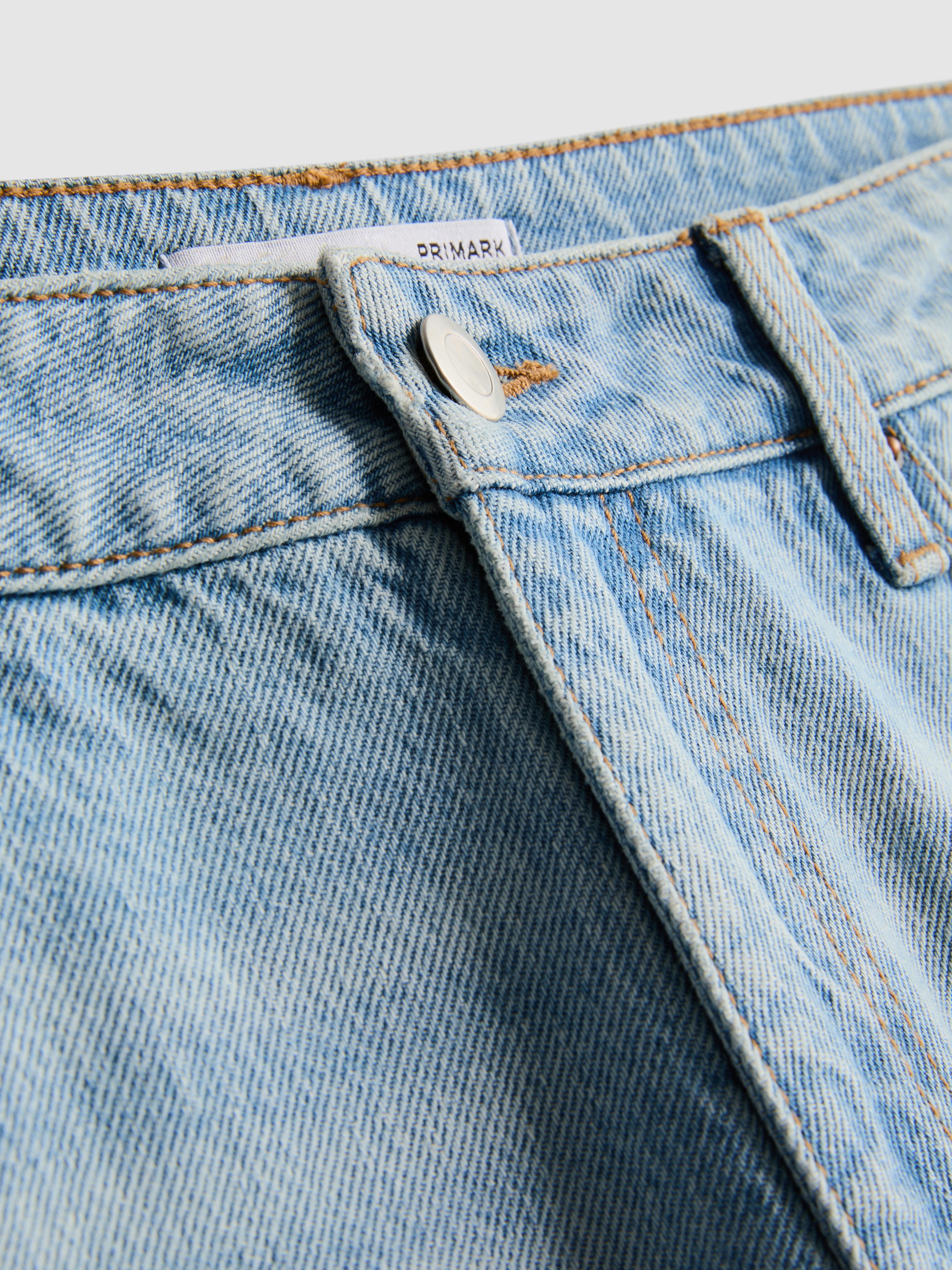 Mid Rise Slim Straight Leg Jeans