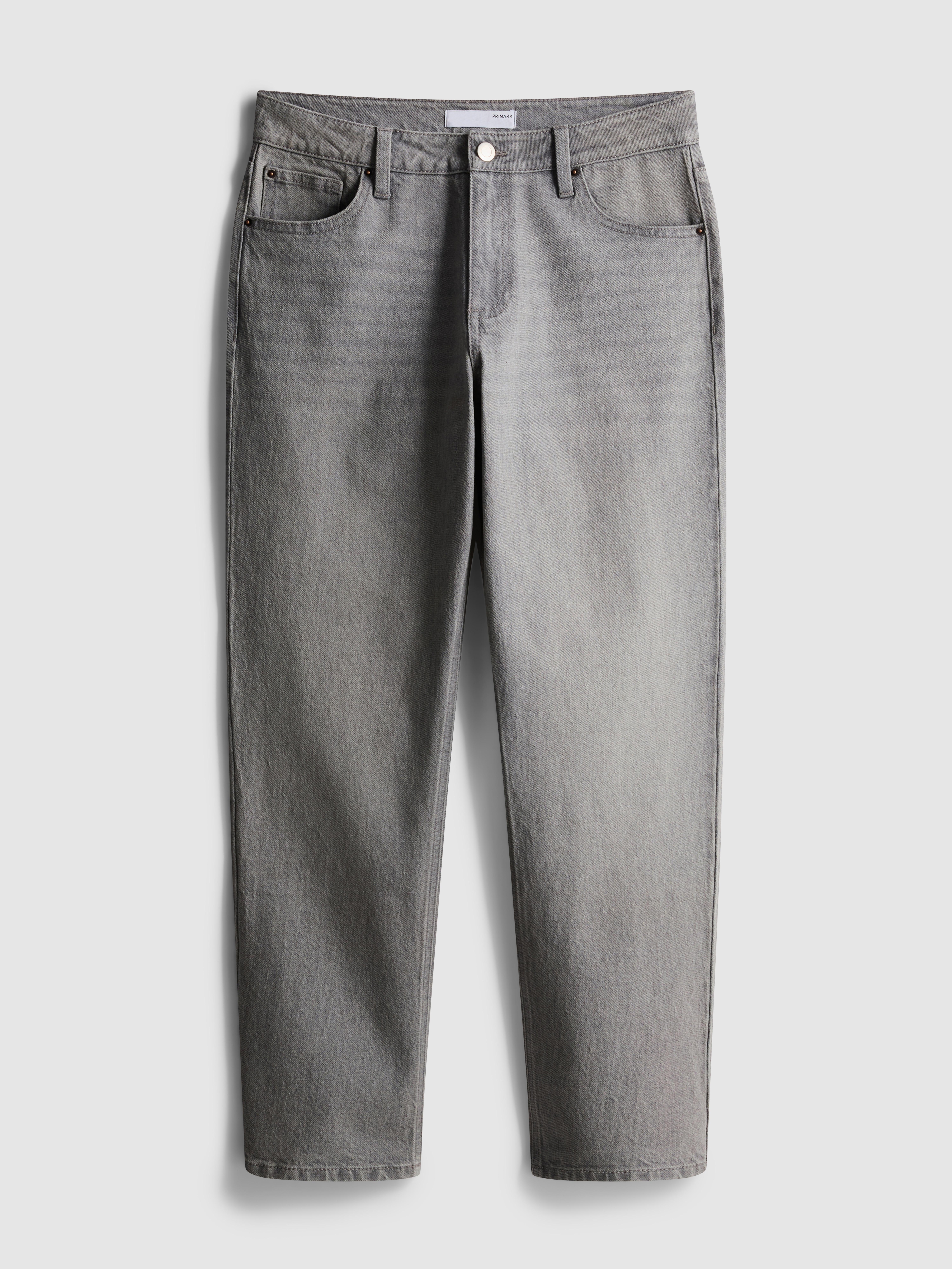 Mid Rise Slim Straight Leg Jeans