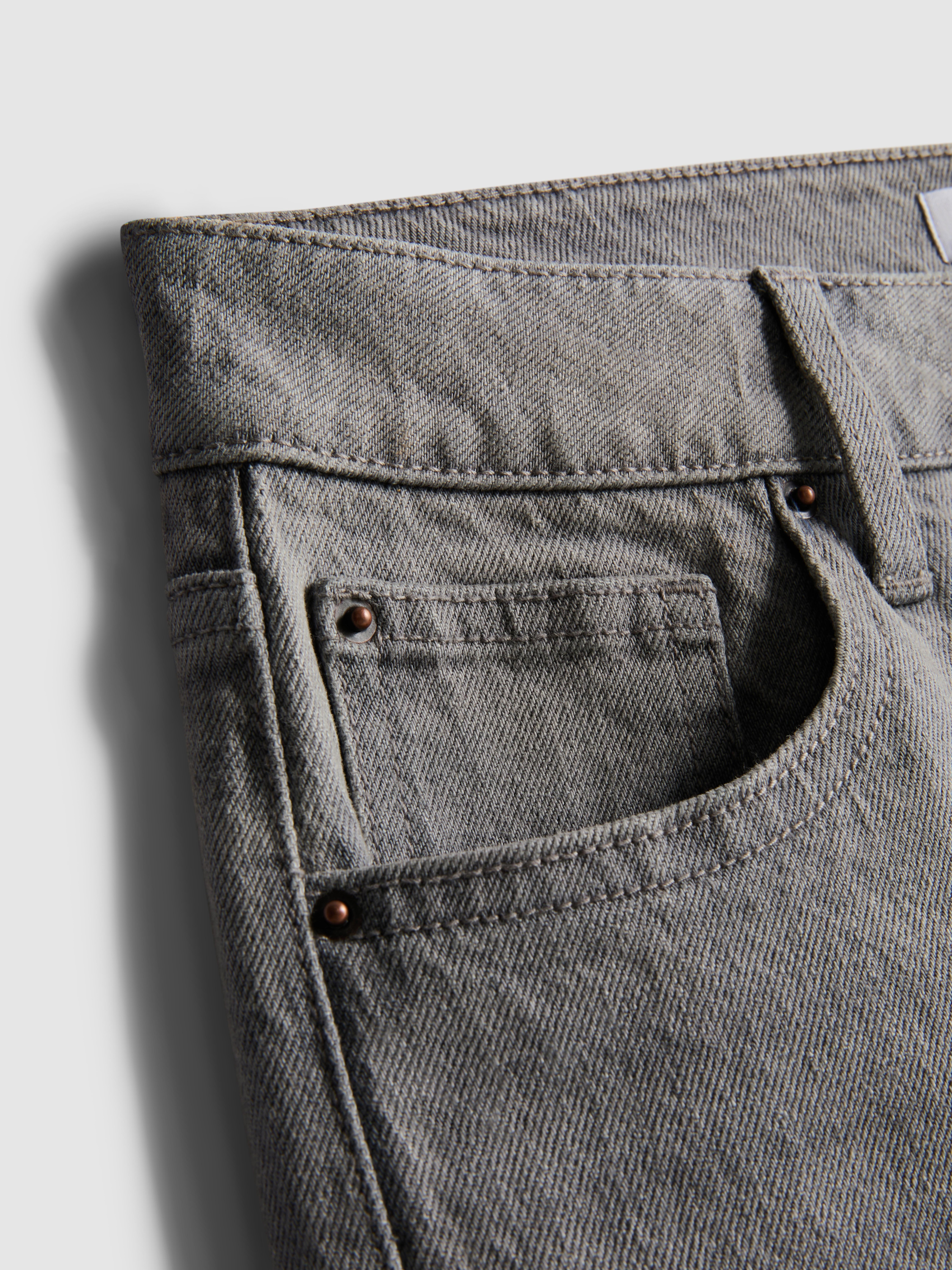 Mid Rise Slim Straight Leg Jeans