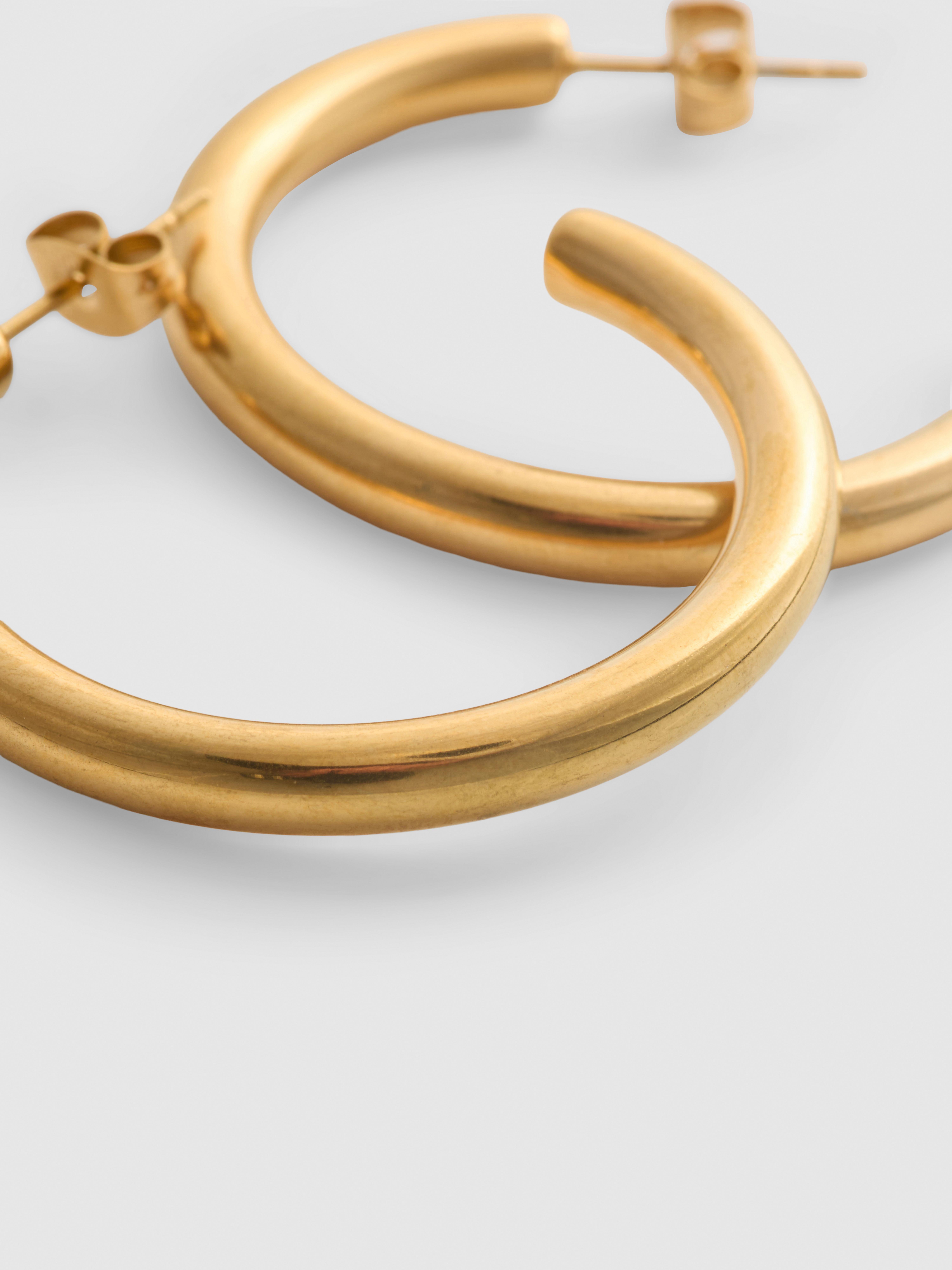 Waterproof Hoop Earrings