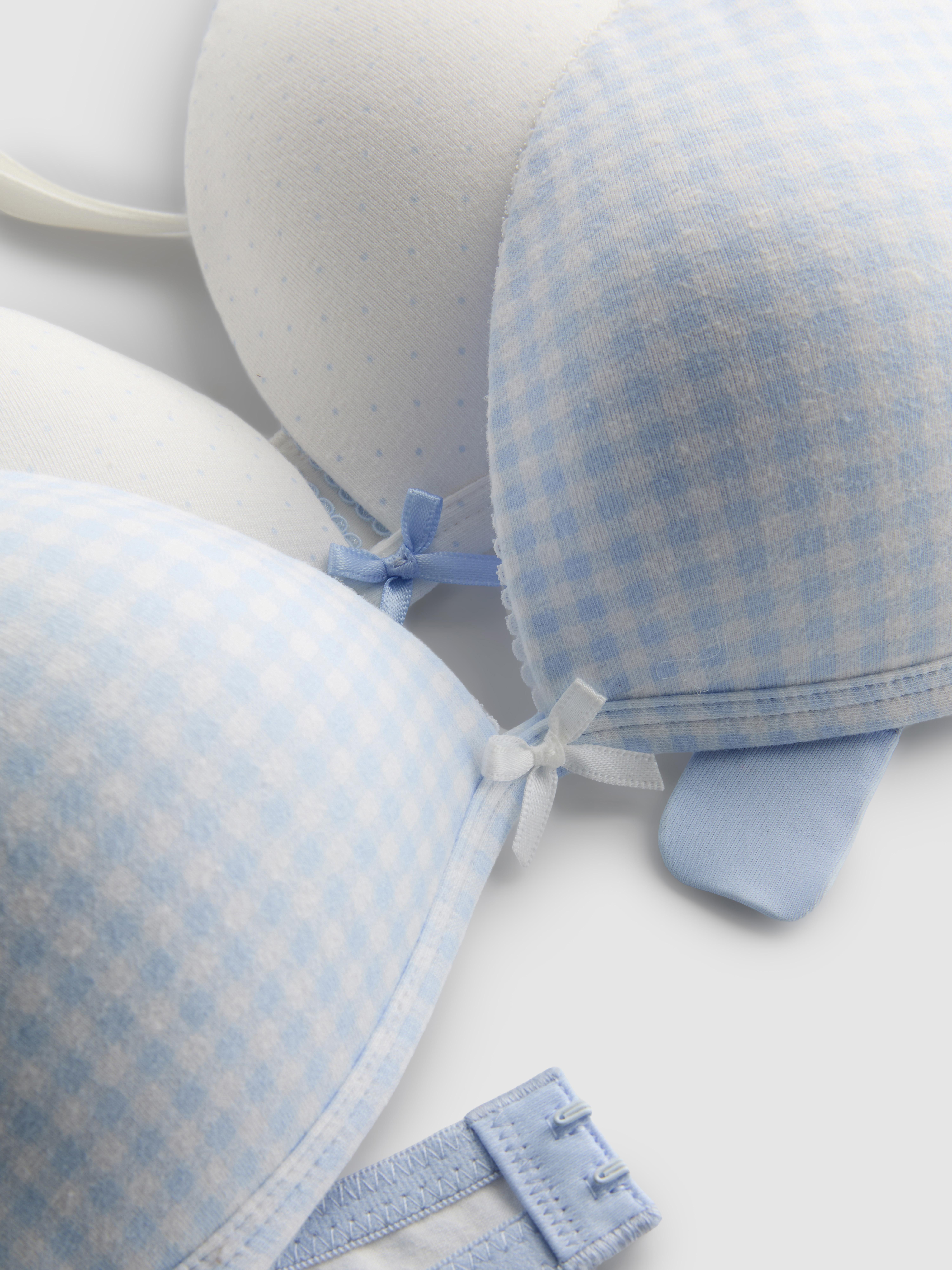 Confezione da 2 reggiseni senza ferretto in cotone