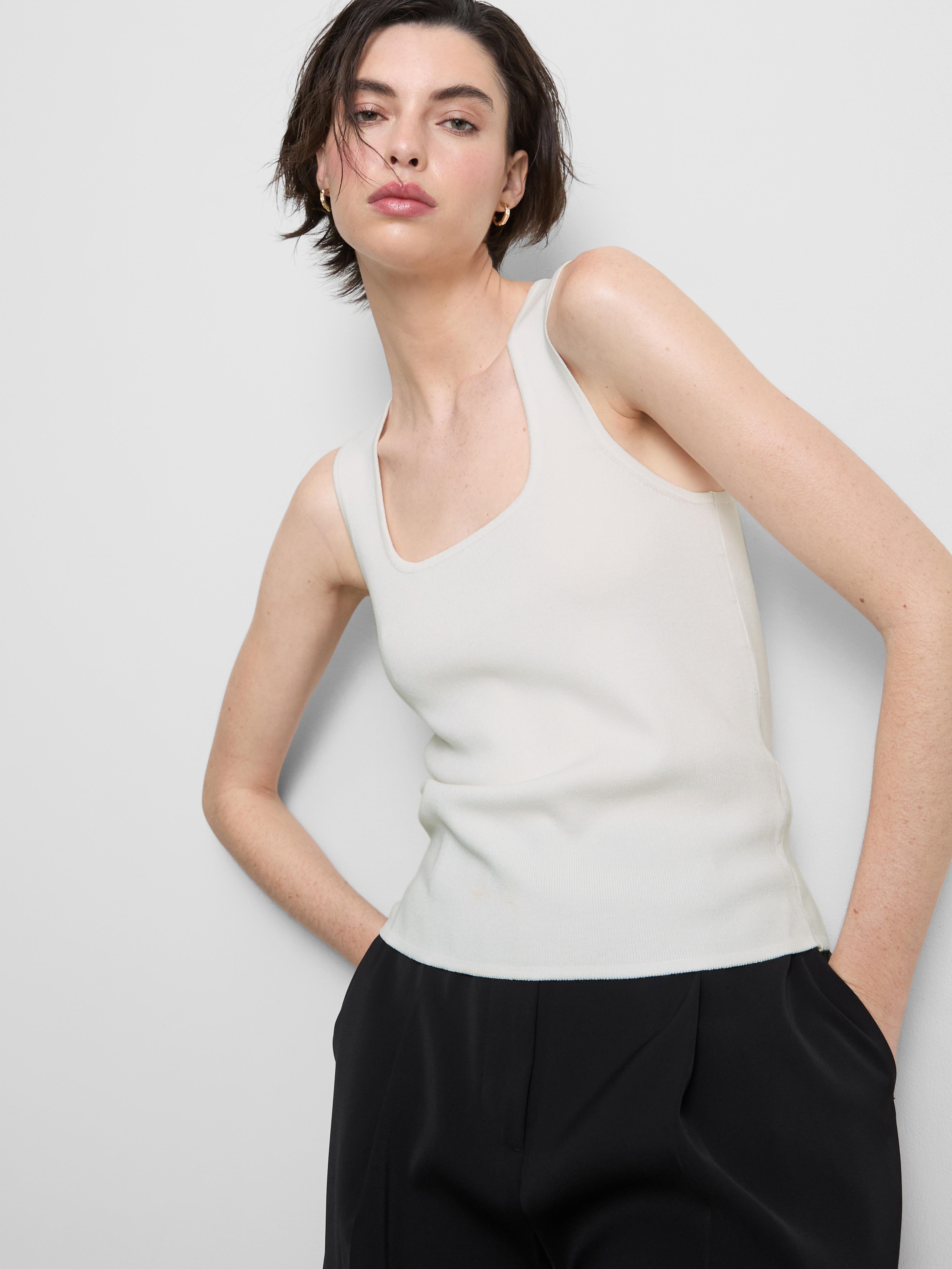 Women's Chocolate Satin One-Shoulder Asymmetrical Top | Primark